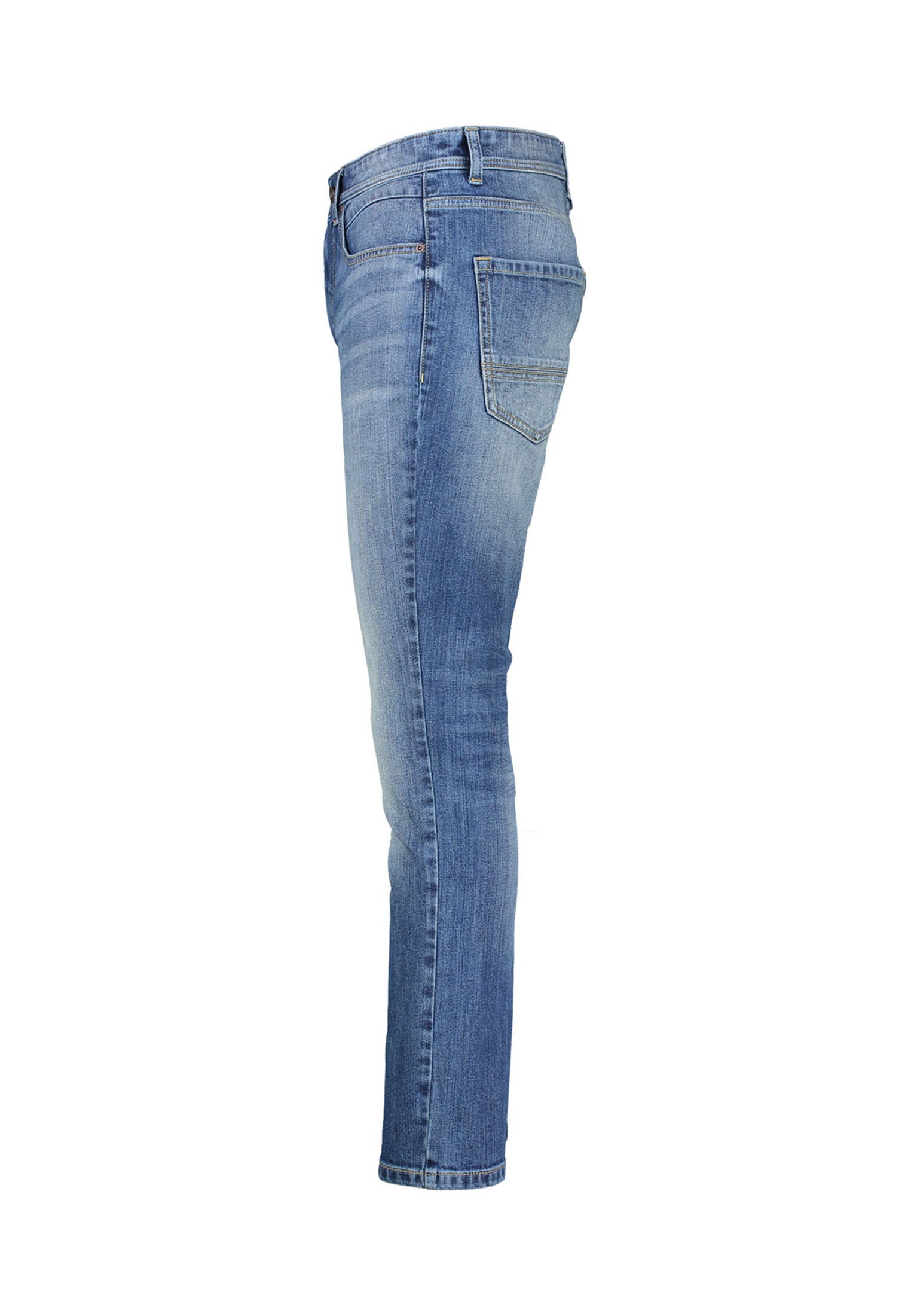 LERROS Relaxhose »LERROS BAXTER 5-Pocket-Denim im Used-Look, RELAXED FIT«