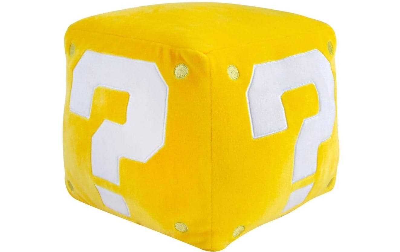 Tomy® Figurine en peluche »Super Mario Mocchi-Mocchi Fragezeichenblock«