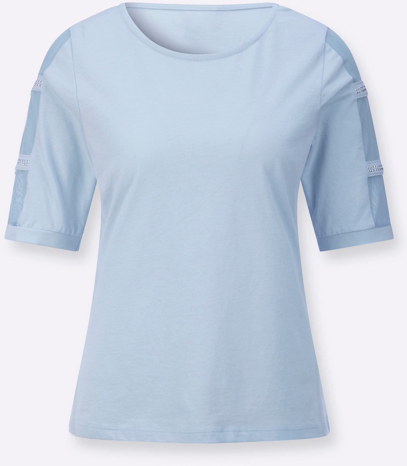 creation L Shirt à col rond »Kurzarm-Shirt« 1 pièces