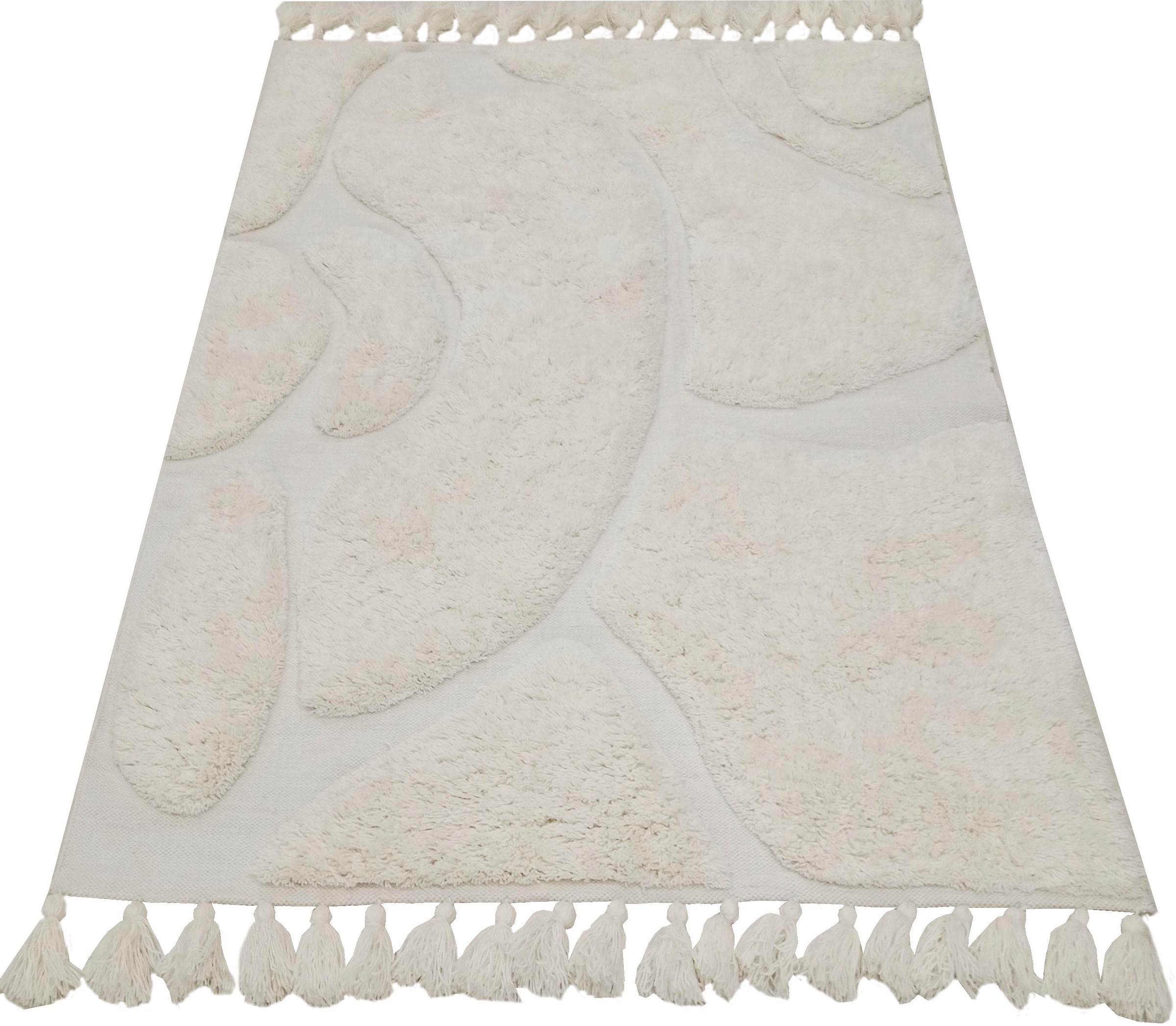 Image of elbgestoeber Wollteppich »elbflausch«, rechteckig, 40 mm Höhe, Relief Shaggy bei Ackermann Versand Schweiz