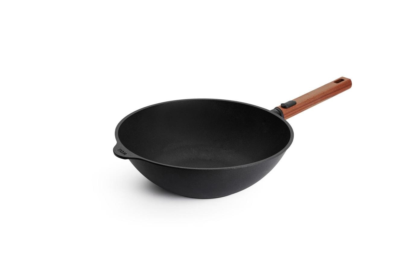 Image of WOLL Wok "Eco Logic QXR 30 cm mit abnehmbarem Griff" Aluminium