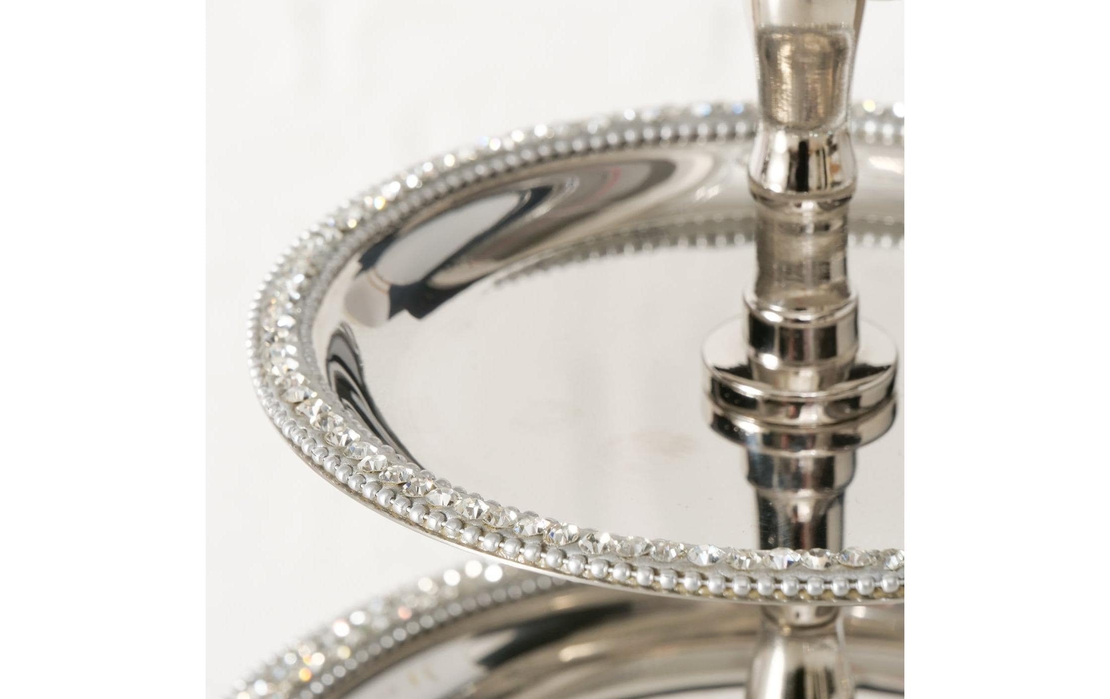 BOLTZE Étagère »Brilli« Etagere aus vernickeltem Edelstahl