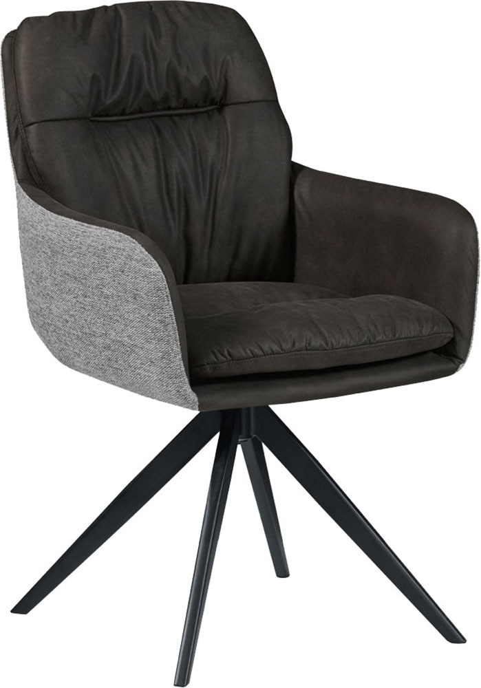 Kayoom Polsterstuhl »Stuhl Dian 125, hochwertige Verarbeitung, bequem, formschönes Design«, 1 St., 360-Grad drehbar, hochwertige Verarbeitung, bequem