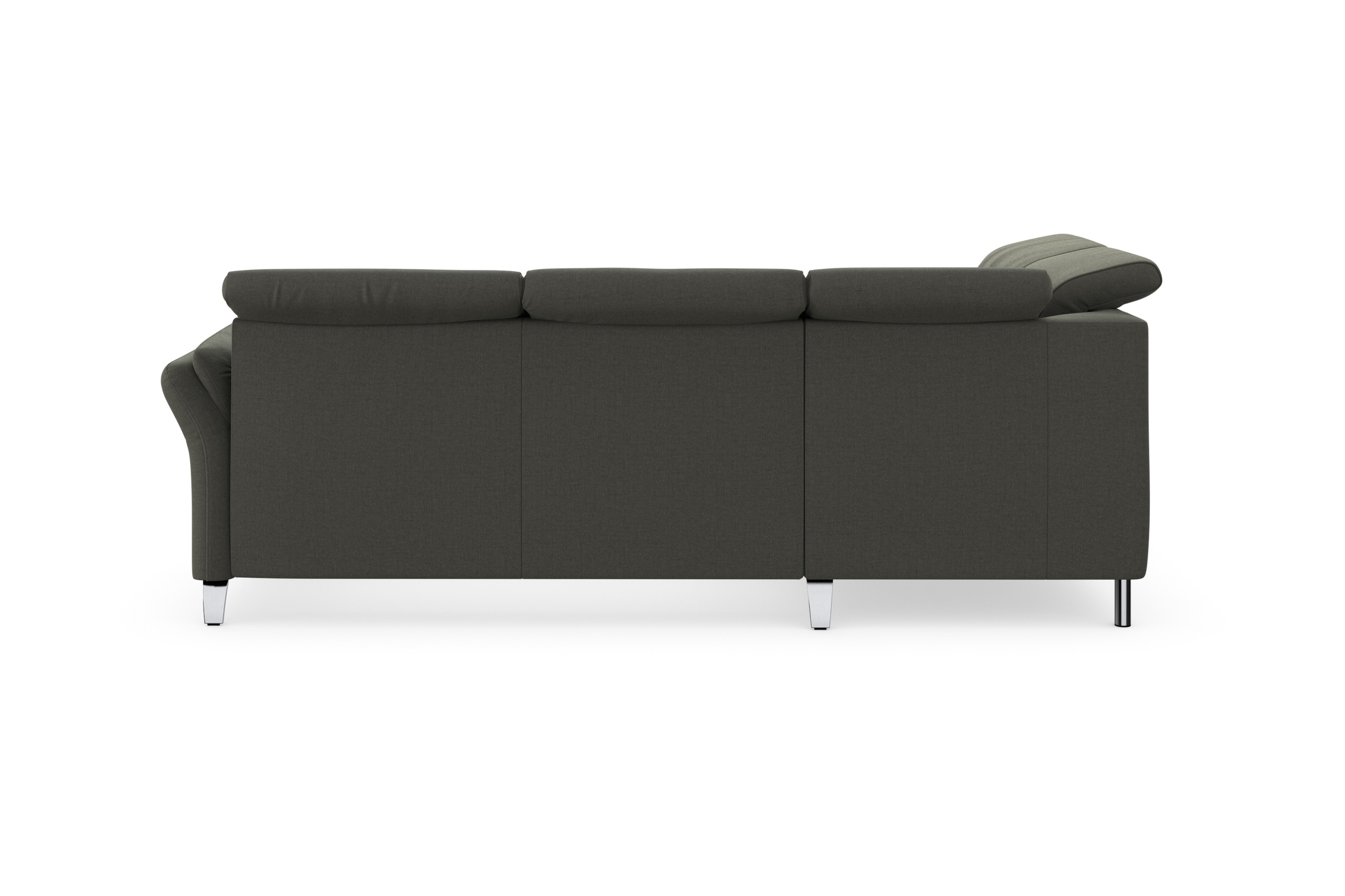sit&more Ecksofa »Grenoble L-Form mit Federkern«, wahlweise mit Bettfunktion, Bettkasten, Arm- und Kopfteilverstellung