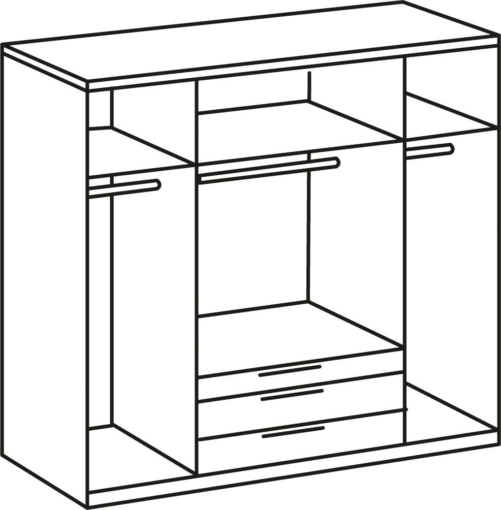 Wimex Armoires à vêtements »Detroit by fresh to go«