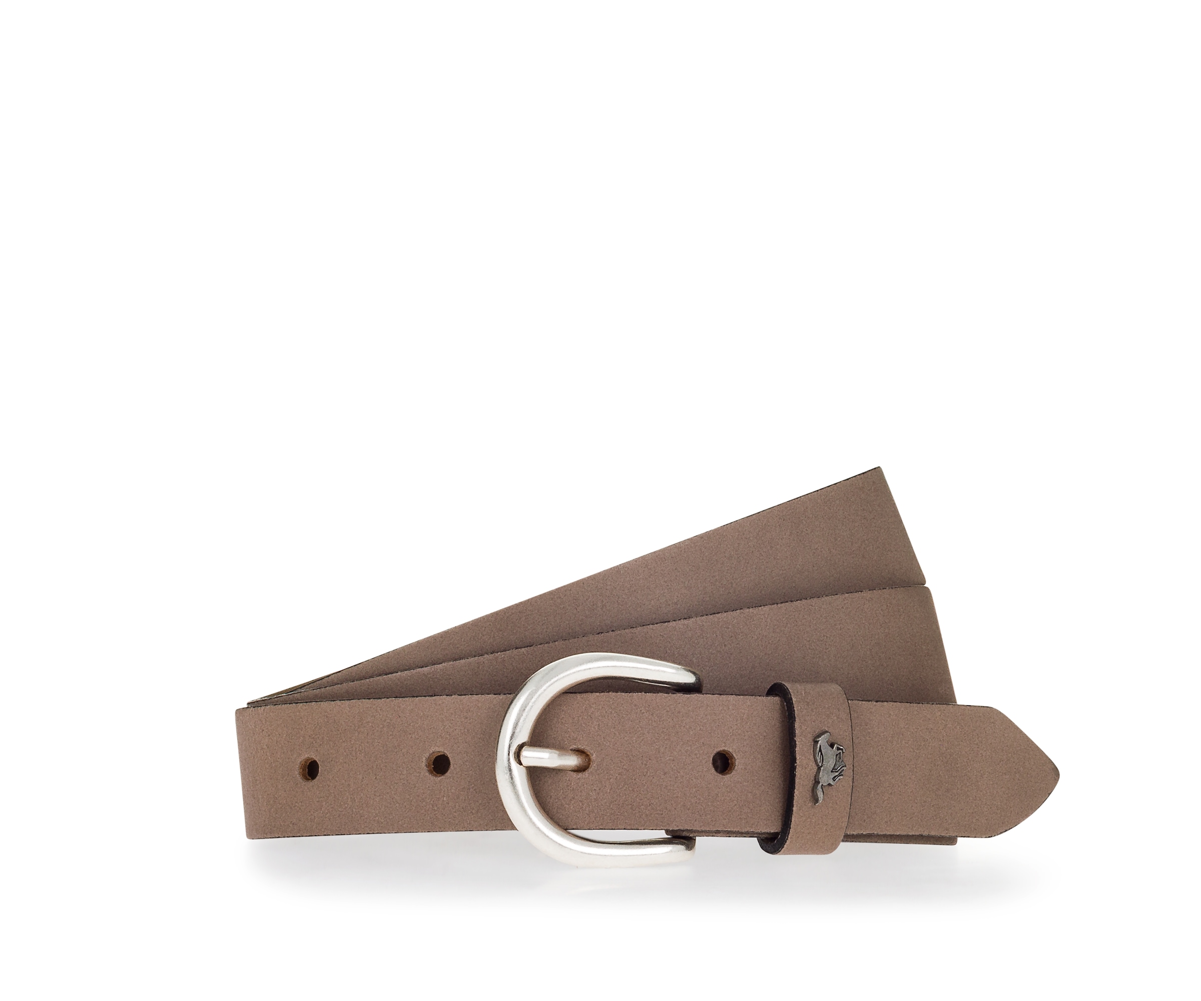 MUSTANG Ledergürtel Pull-Up-Leder mit Vintagecharakter, in schmaler Form, 2,5 cm