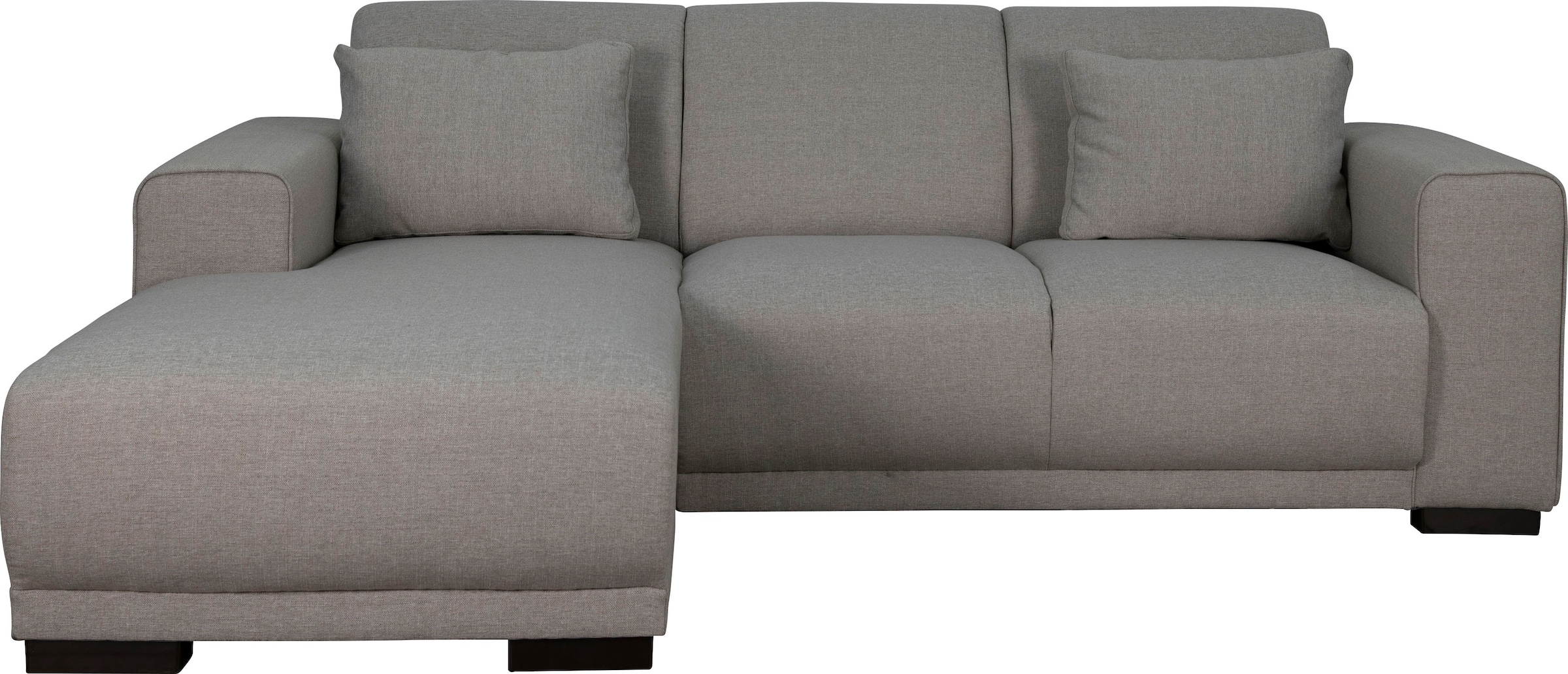 Home affaire Ecksofa »BORNHOLM L-Form mit Recamiere, Masse B/T/H: 234/162/85 cm« Recamiere links oder rechts bestellbar, Wellenfederung, inkl. 2 Kissen