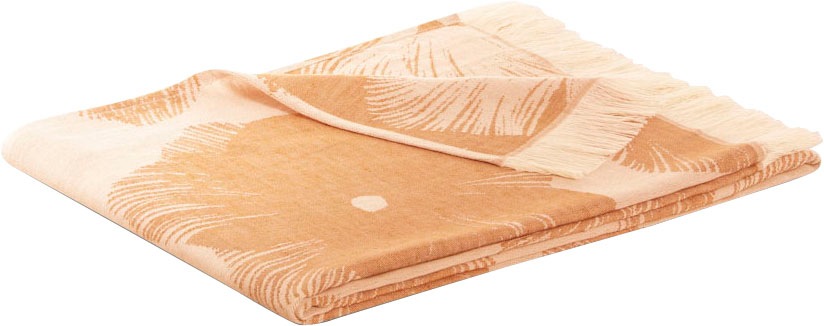 Image of BIEDERLACK Plaid »Blossom«, mit Leinen, Kuscheldecke bei Ackermann Versand Schweiz