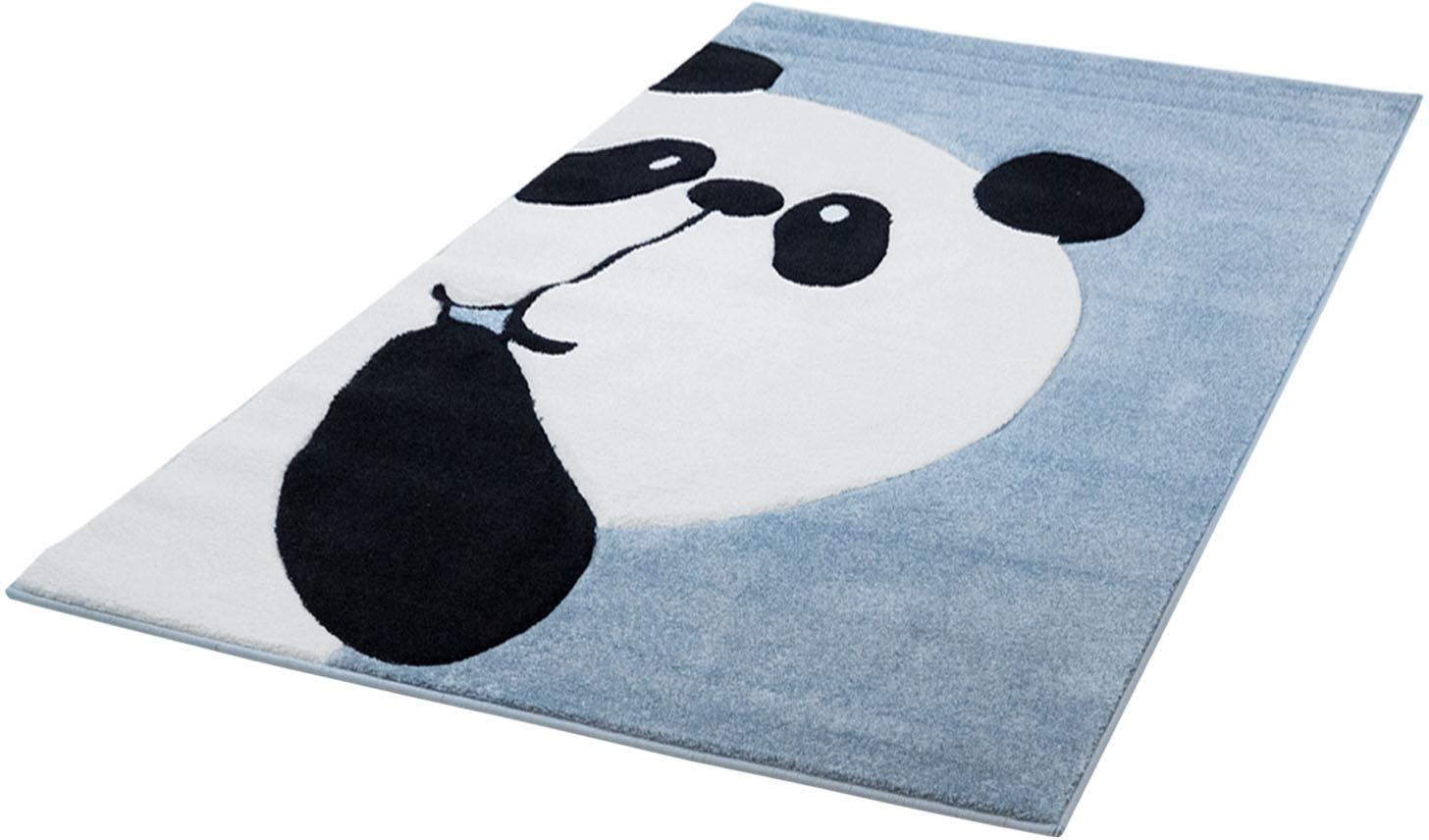Image of Carpet City Kinderteppich »Bueno Kids 1389«, rechteckig, 13 mm Höhe, Spielteppich, Panda-Bär, 3D-Effekt, Weicher Flor, Pflegeleicht, Kinderzimmer bei Ackermann Versand Schweiz