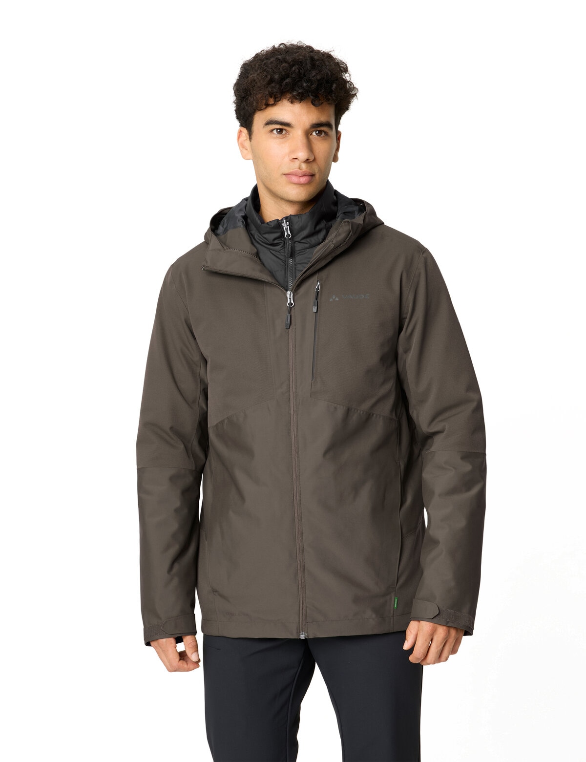 Image of VAUDE 3-in-1-Funktionsjacke winddicht, wasserdicht, atmungsaktiv, wärmend