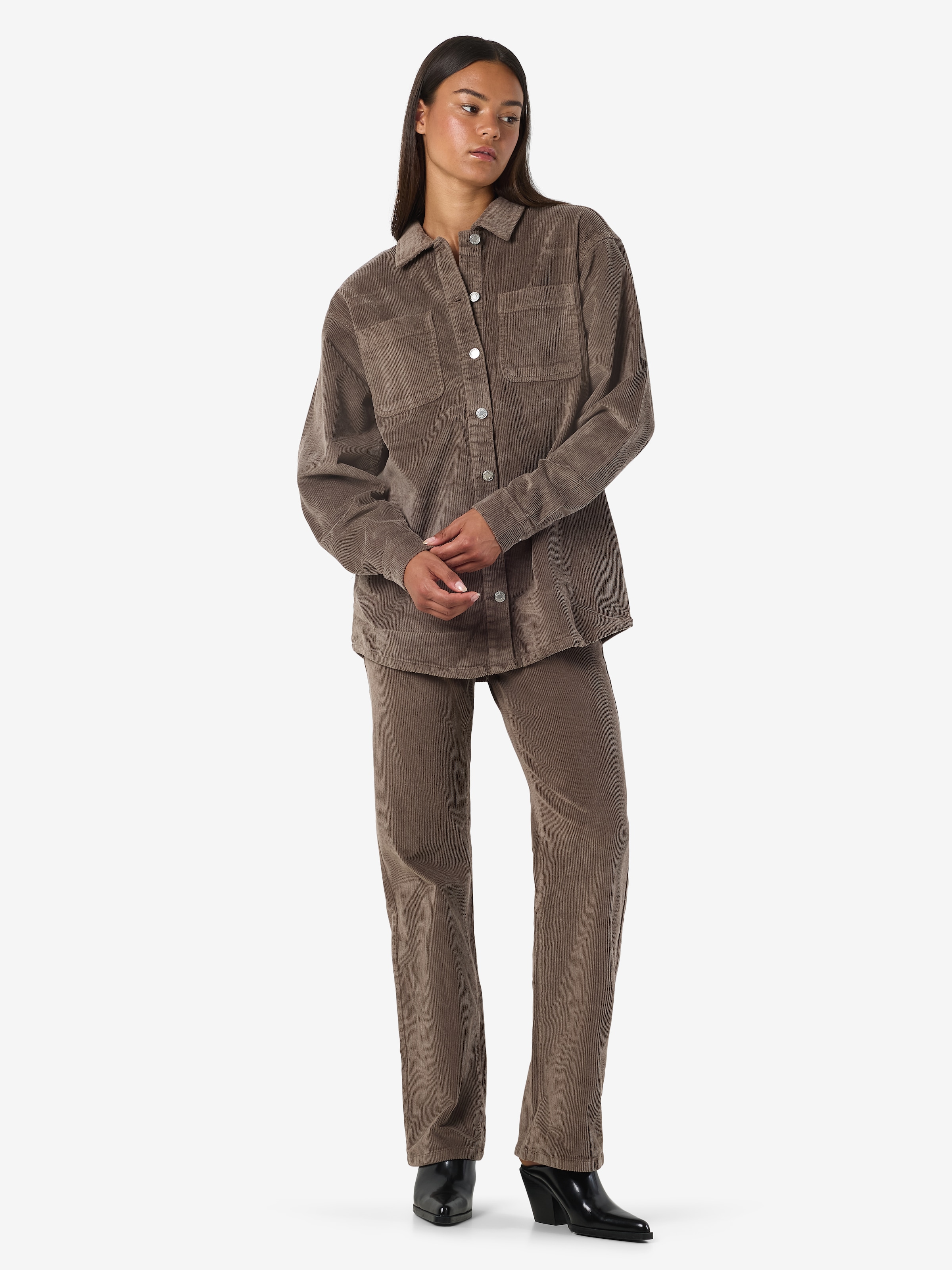 Noisy may Cordjacke »NMALVA L/S SHACKET COLORED CORDUROY NOOS«