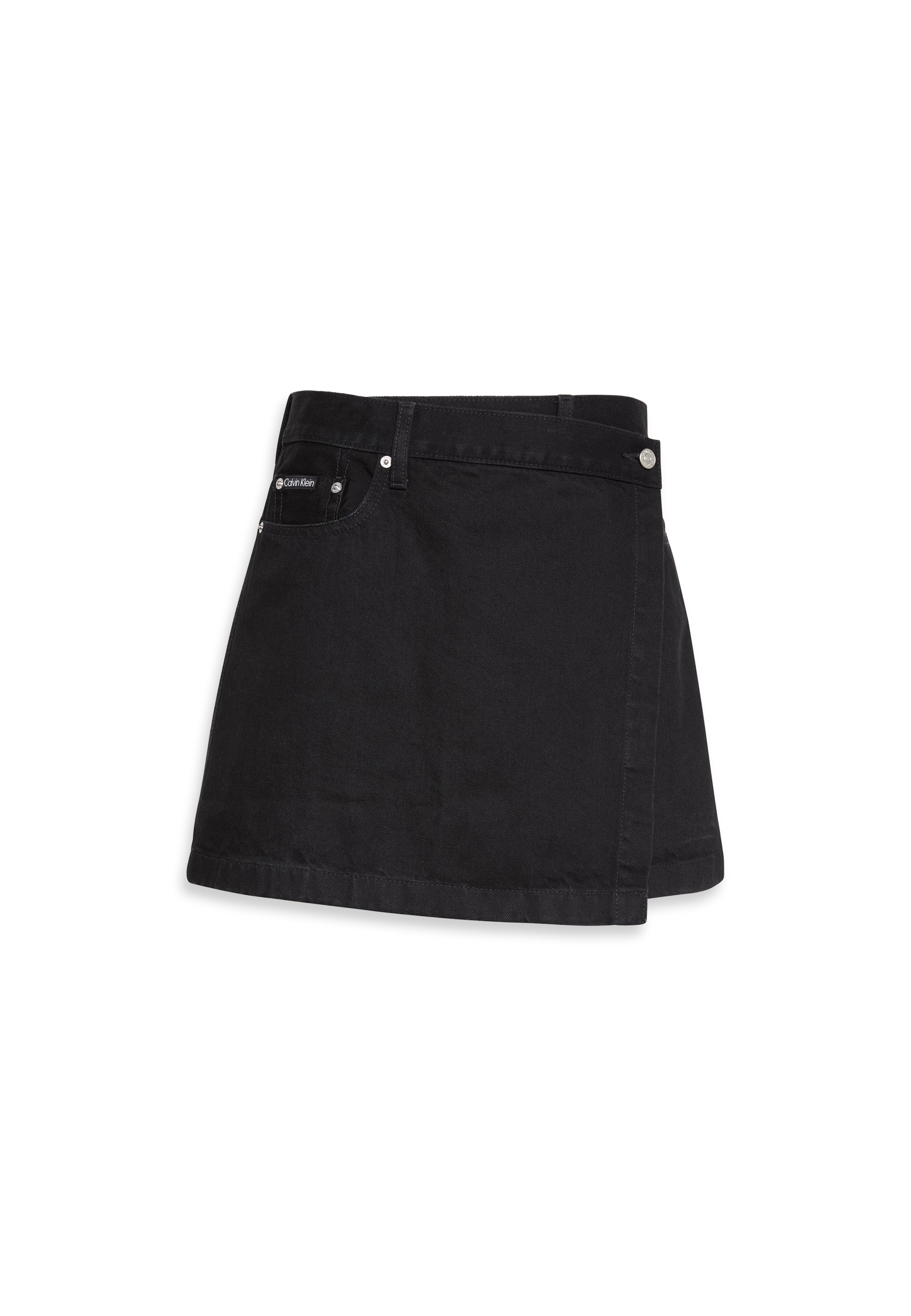 Image of Calvin Klein Jeansrock "DENIM MINI WRAP SKIRT" Figurbetont