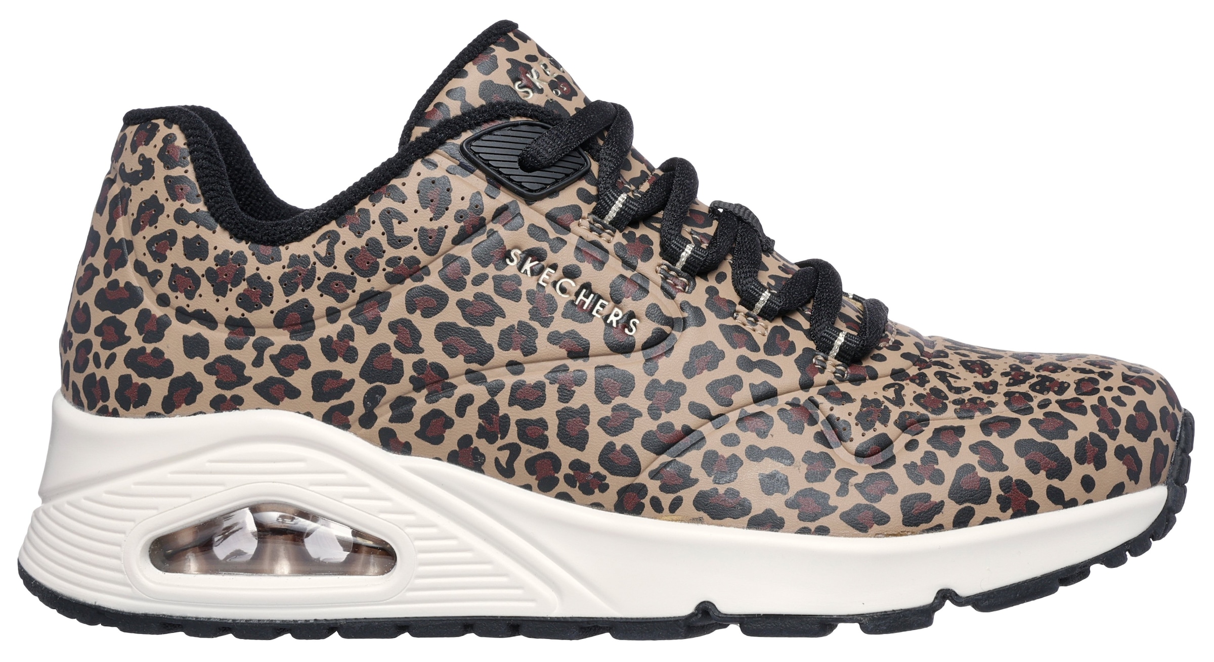 Skechers Sneakers »UNO-KAT-NEATO«  sneaker Leo, chaussure à lacets avec mousse à mémoire Air-Cooled