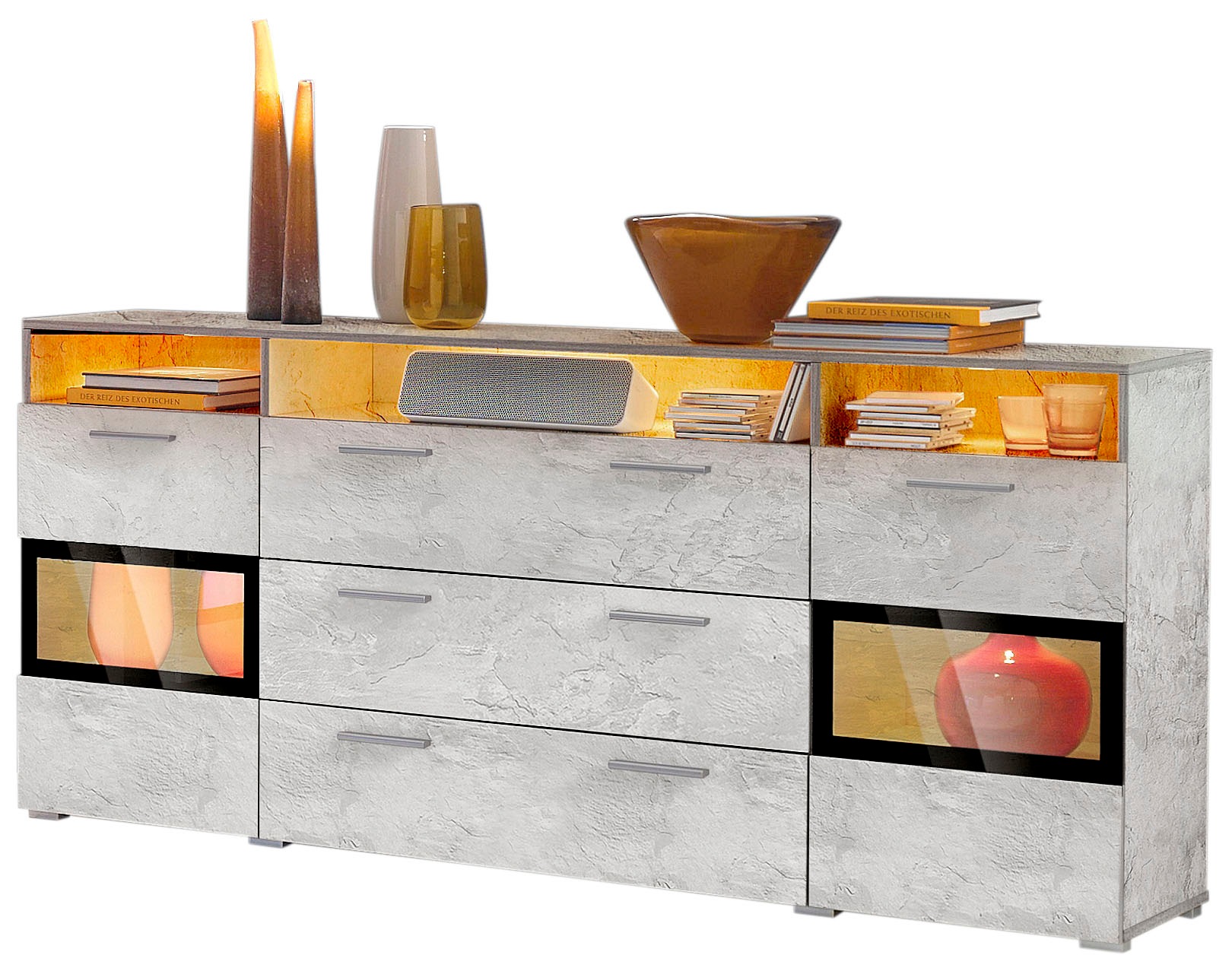Image of Helvetia Sideboard »Sarah mix«, Breite 182 cm bei Ackermann Versand Schweiz