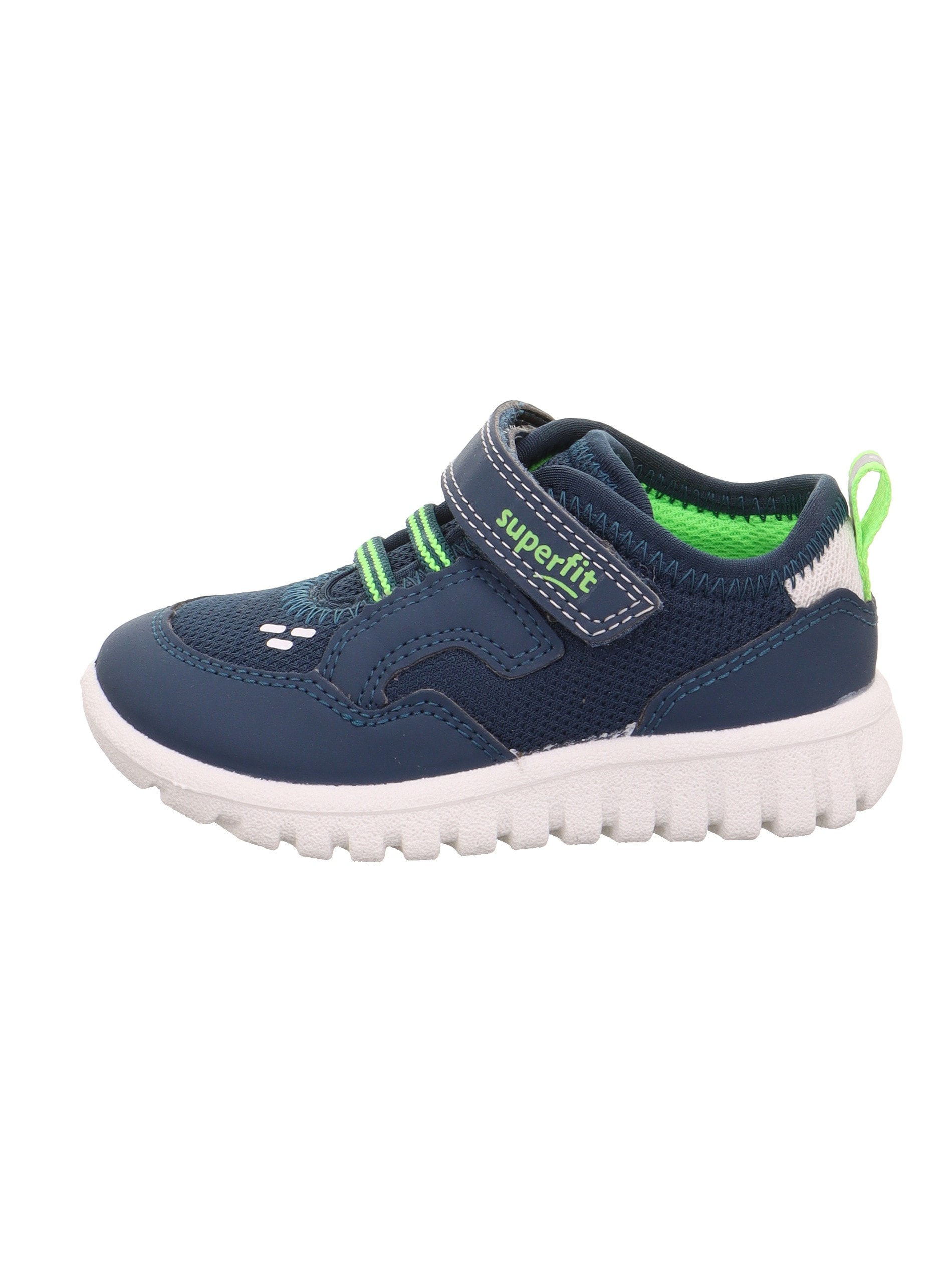 Superfit Klettschuh »SPORT7 MINI WMS: mittel«  Sneaker zum Schlupfen, unifarben, Grössenschablone zum Download