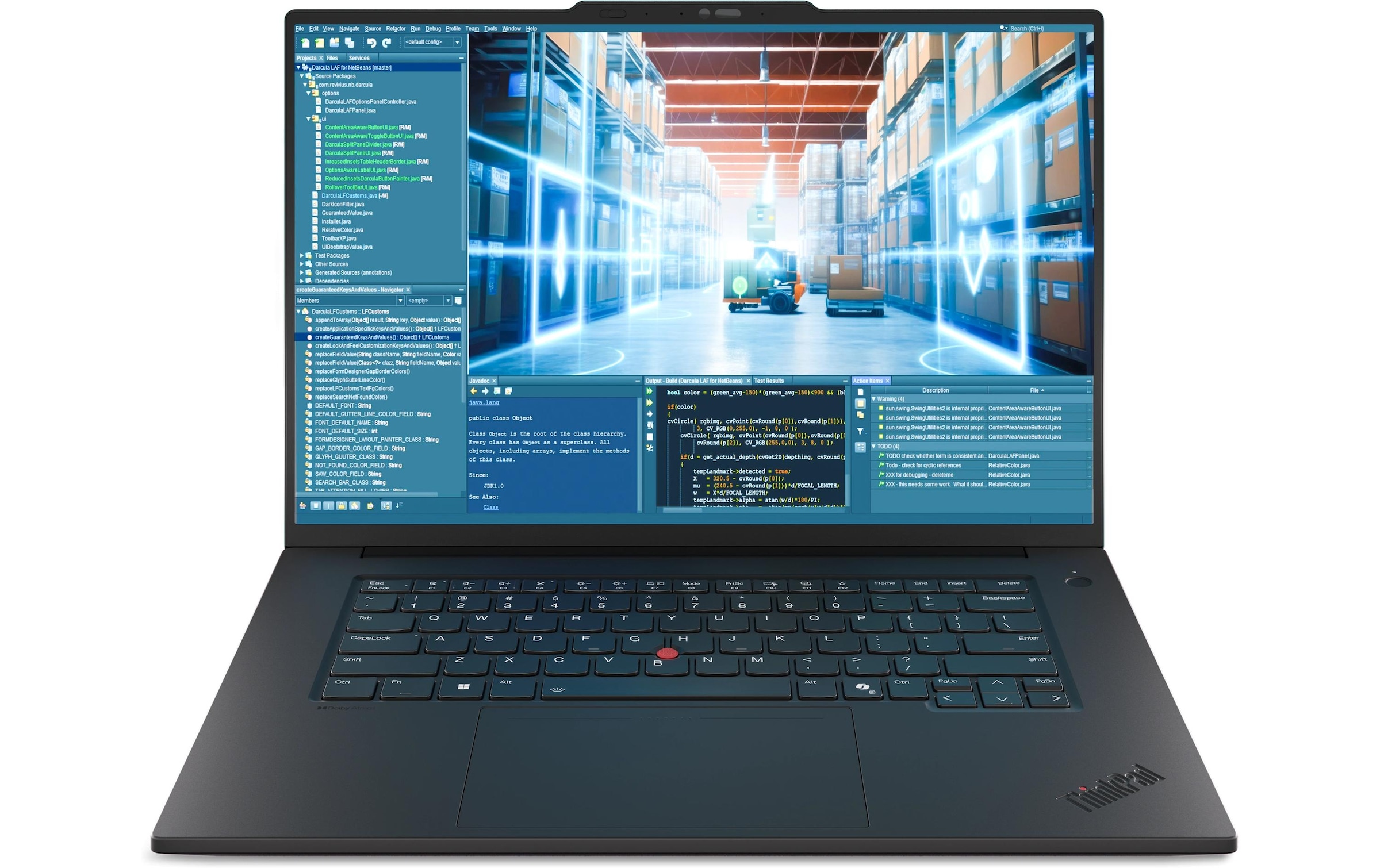 Lenovo Notebook »ThinkPad P1 Gen 8 (Intel)« / 16 ″ Intel Core Ultra 7 1.000 GB SSD