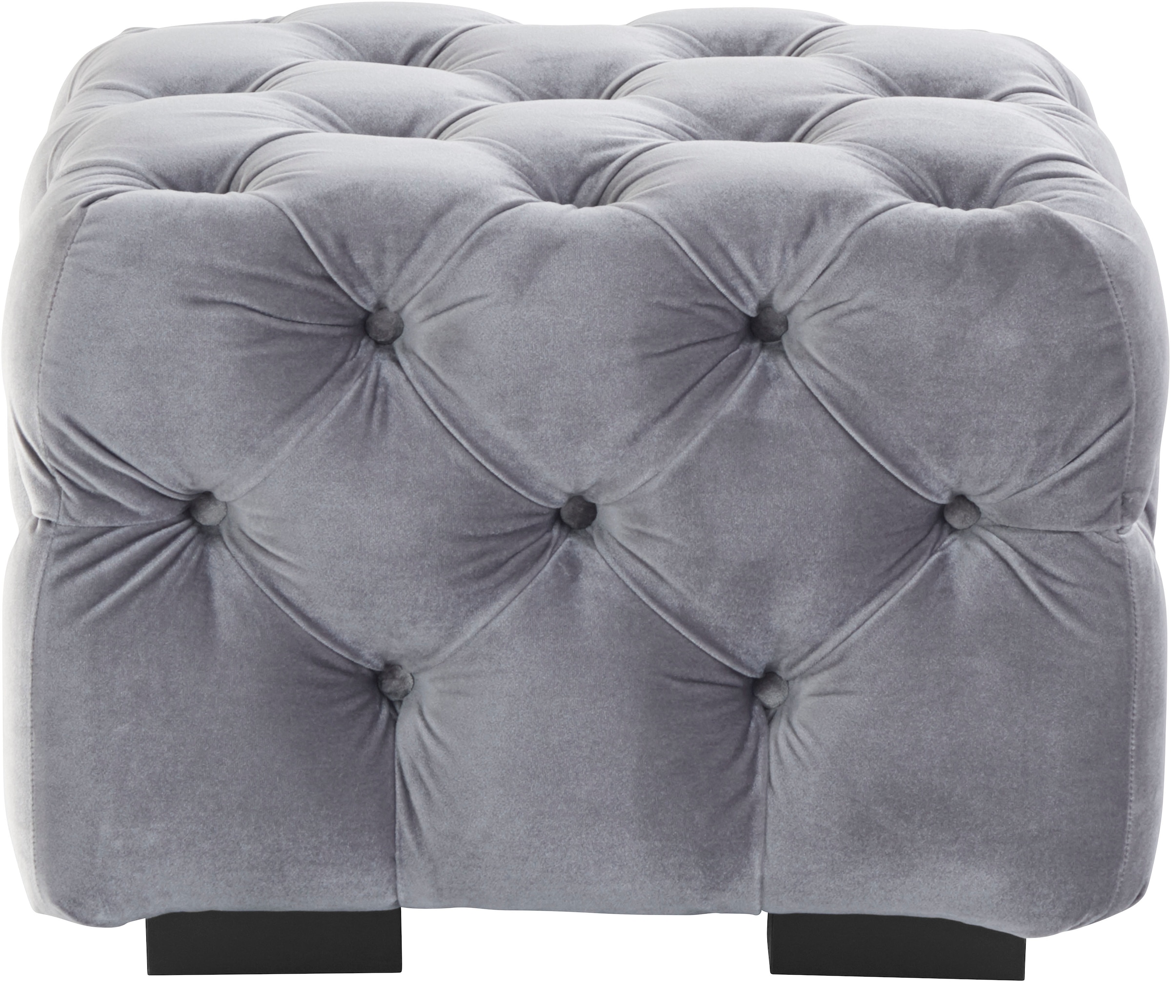 Home affaire Tabouret rembourré »Kalina« mit klassischer Chesterfield-Knopfheftung, passend zur  Serie "Kalina"