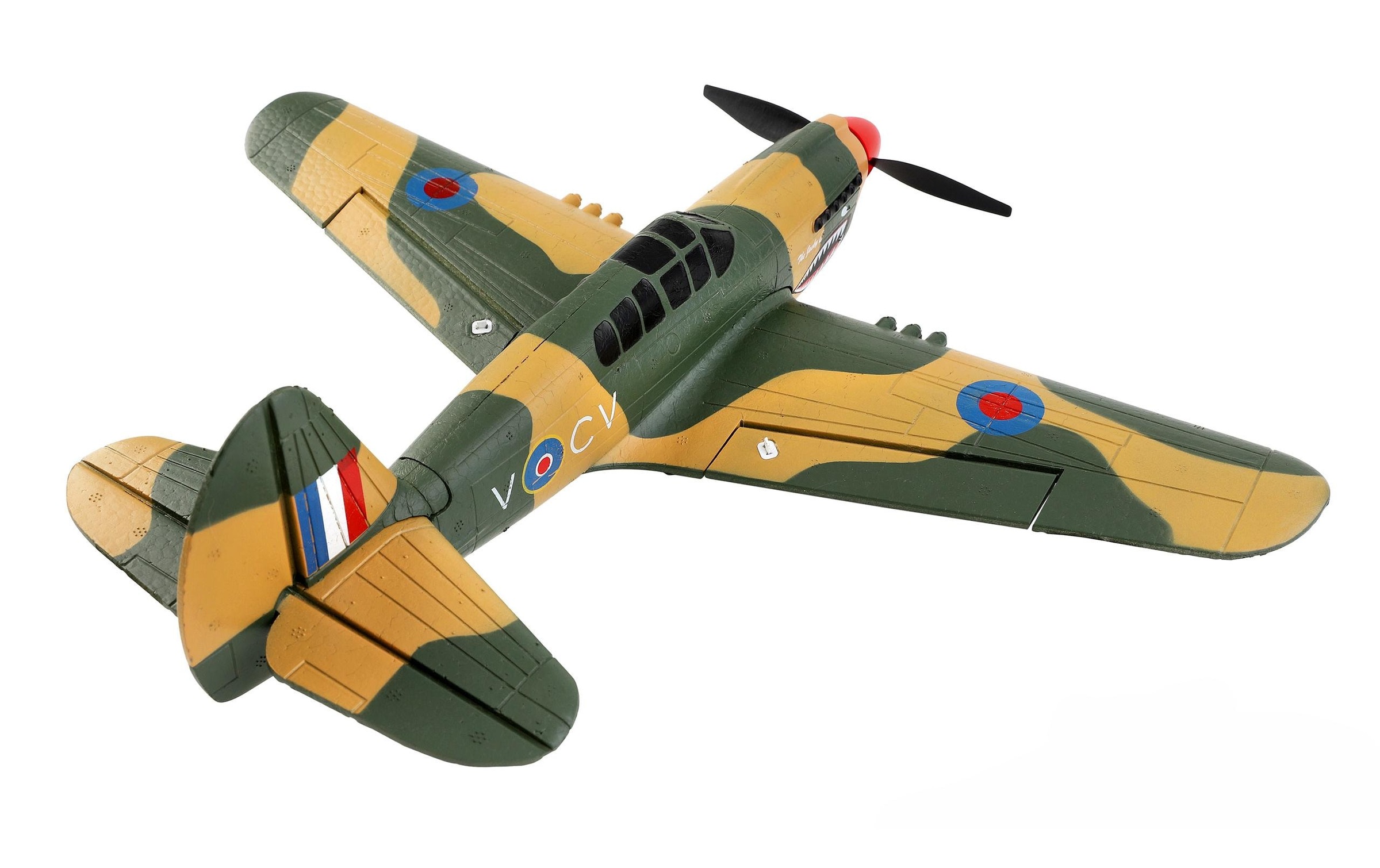 Amewi RC-Flugzeug »Warbird AMXflight P40 Fighter, Gyro, 4-Kanal, 384 mm, RTF«