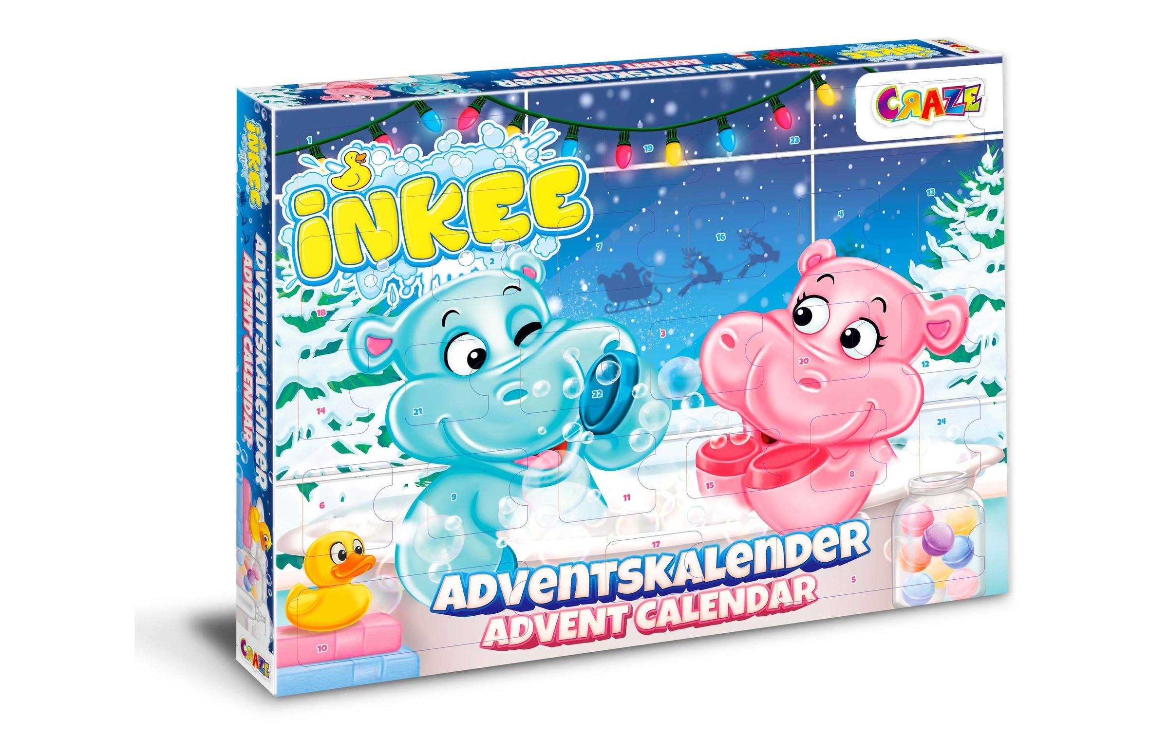 Image of CRAZE Adventskalender »Inkee Bath Fu«, ab 3 Jahren bei Ackermann Versand Schweiz