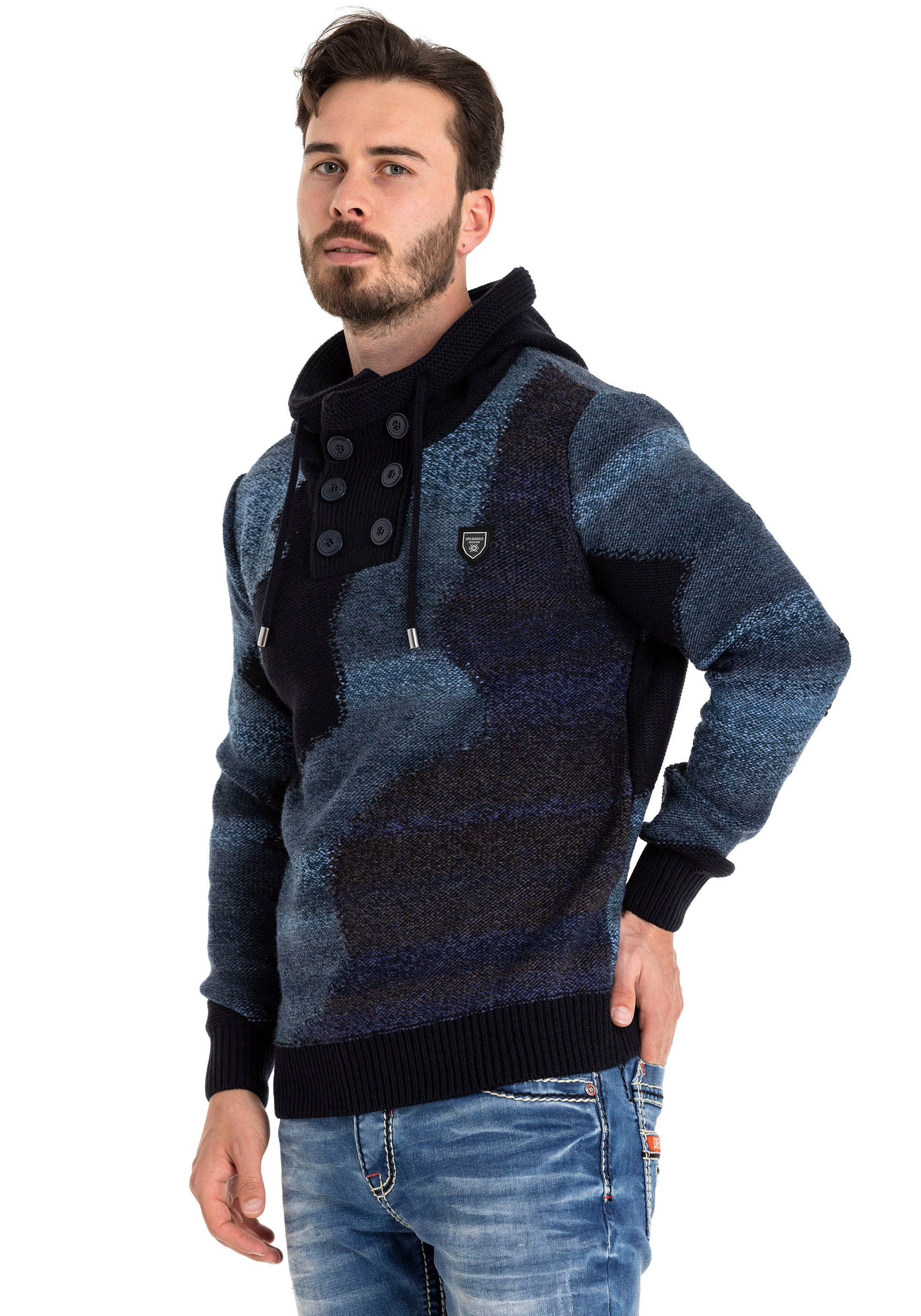 Cipo & Baxx Strickpullover