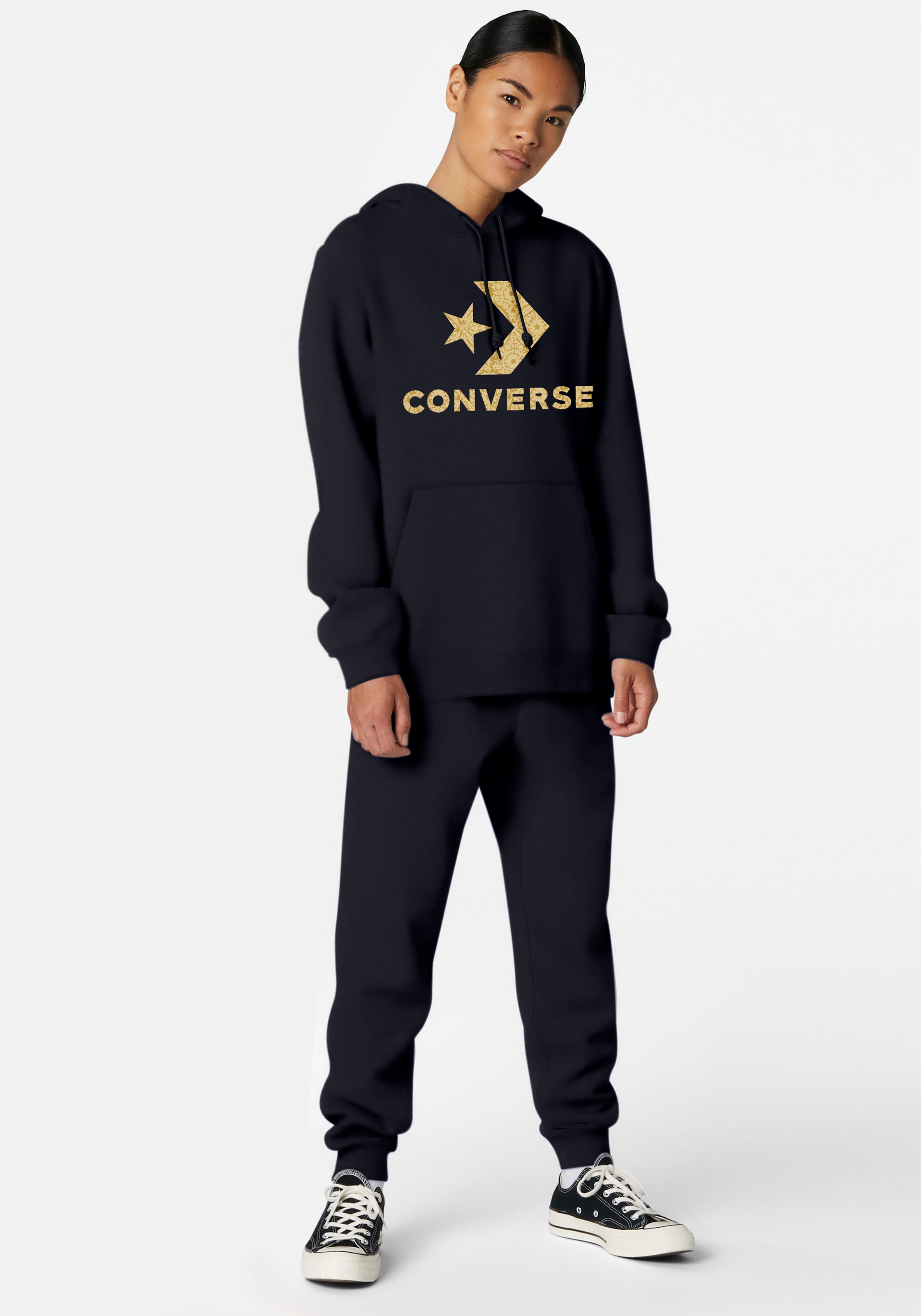 Converse Kapuzensweatshirt »STANDARD FIT CENTER CHEST STAR CHEV«