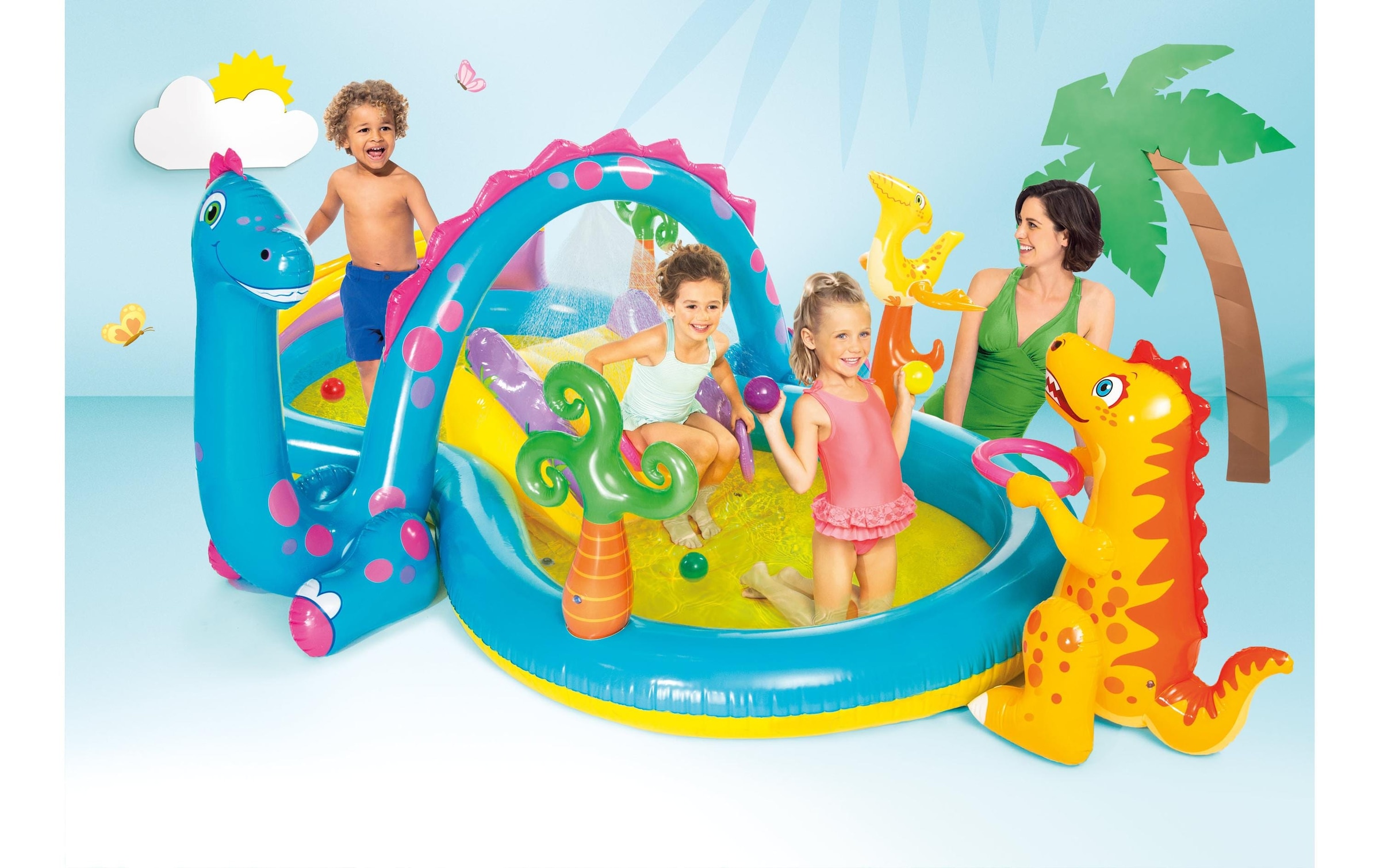 Intex Planschbecken »DINOLAND PLAY CENTER, Ages 3+«