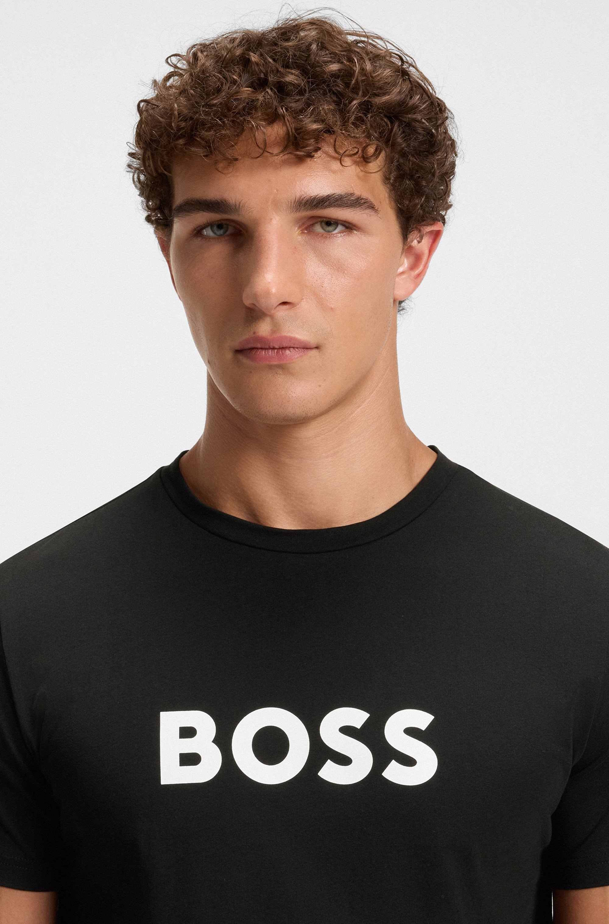 BOSS T-shirt de plage »T-Shirt RN« avec protection UV (SPF 50+), maillot de bain