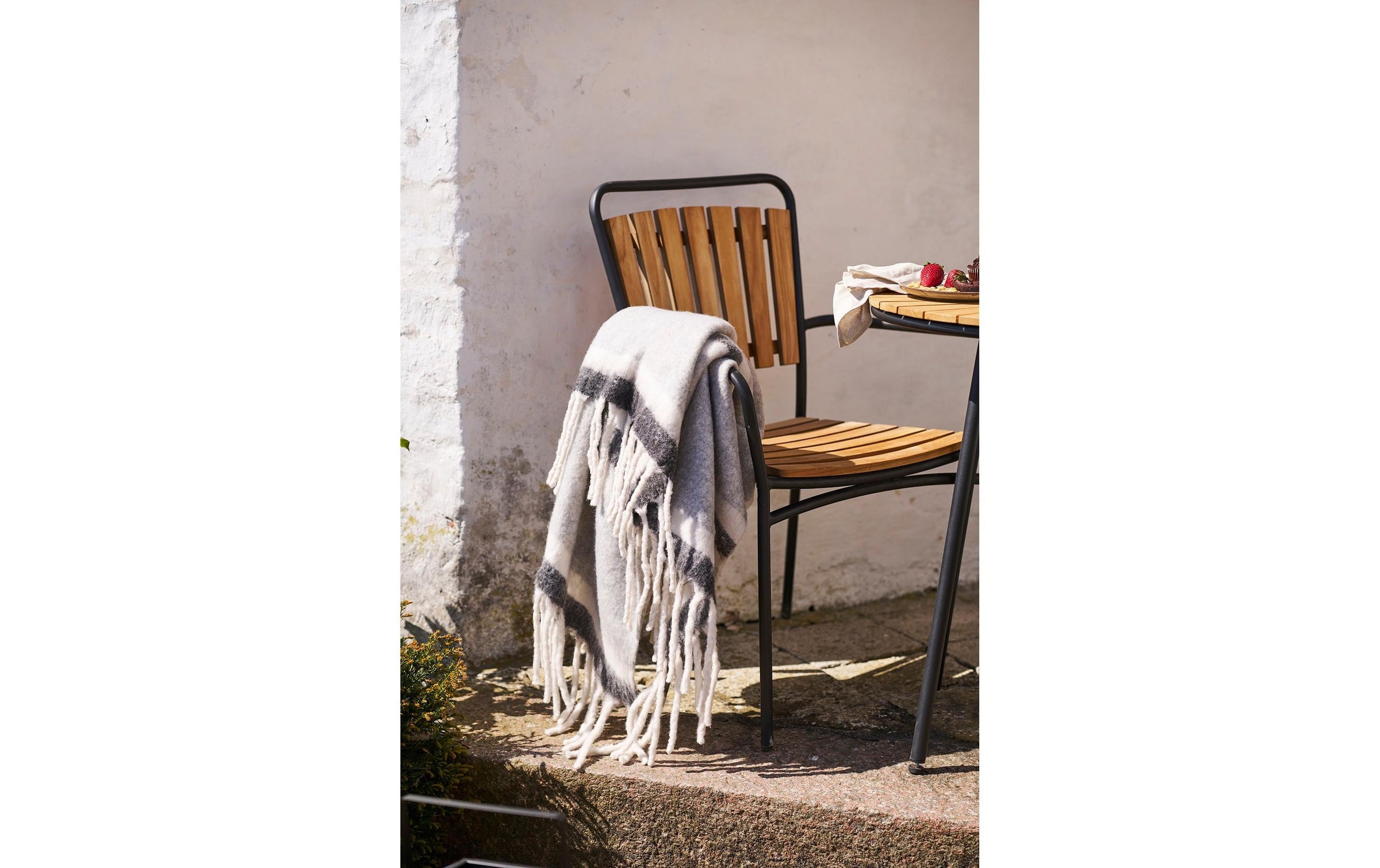 House Nordic Wohndecke »Carmel Plaid 130 x 160 cm«