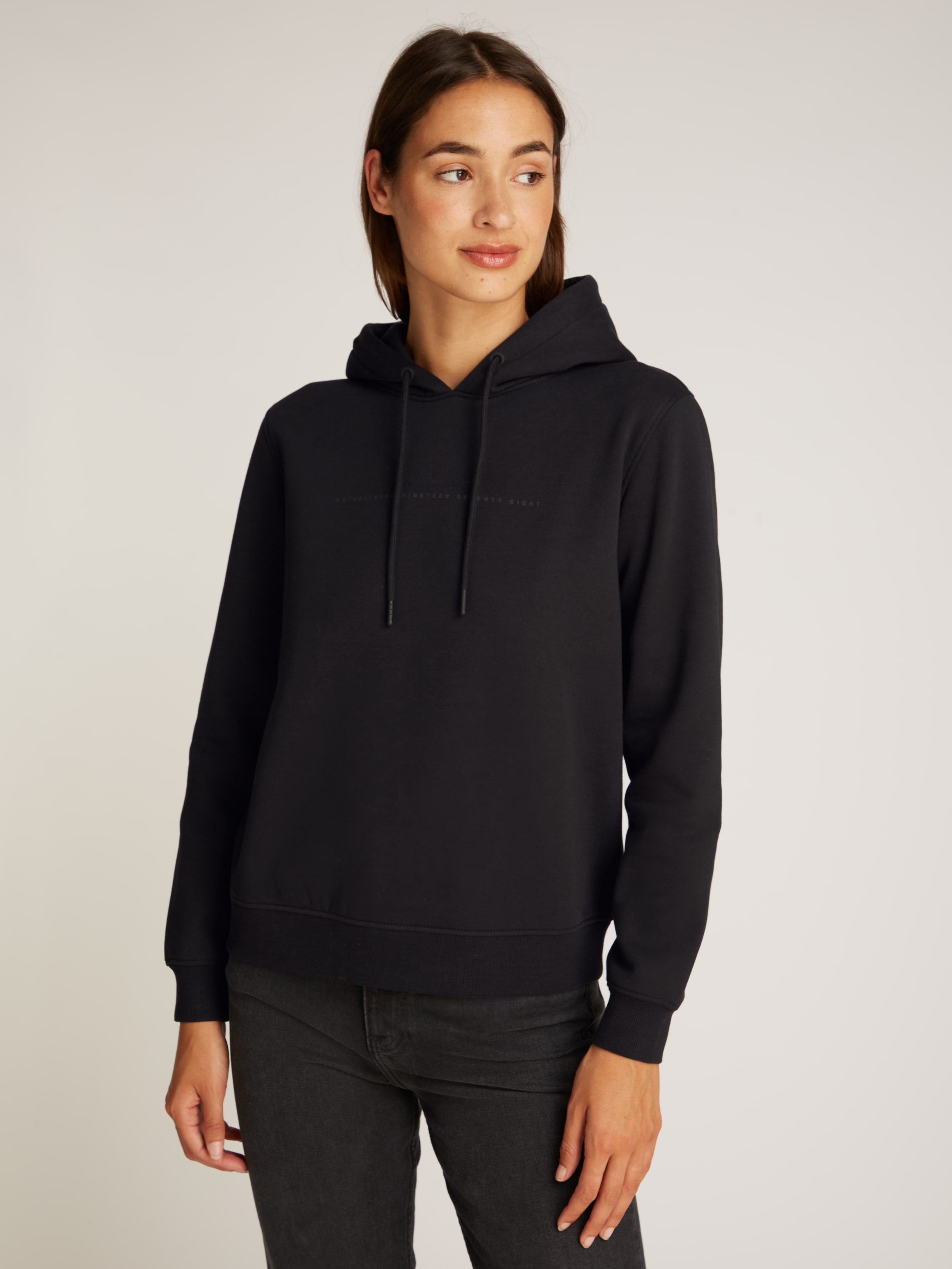 Calvin Klein Jeans Sweatshirt »INSTITUTIONAL GRAPHIC REG HOODIE«, mit Logodruck