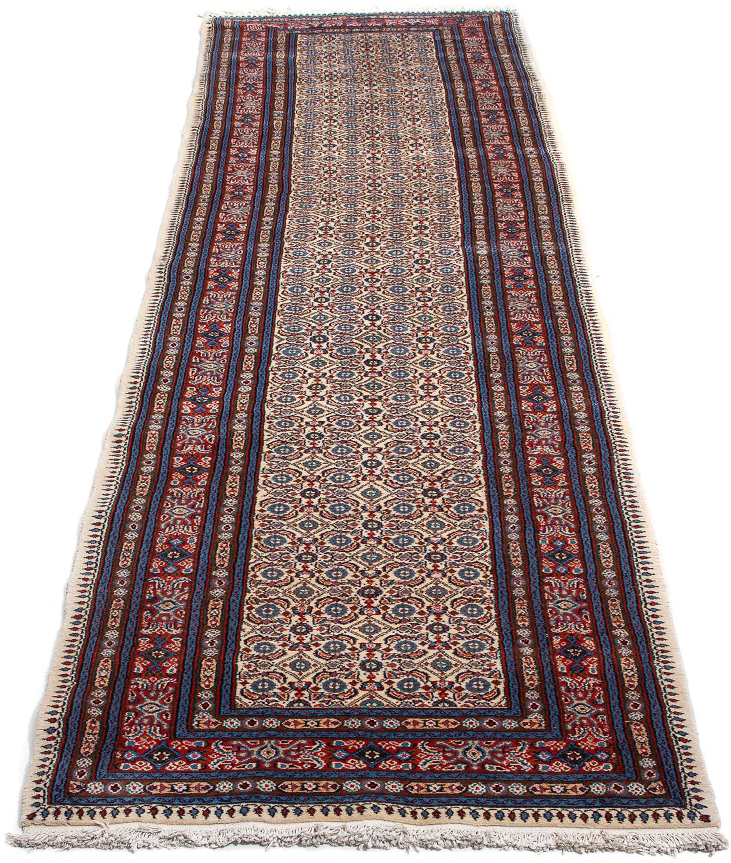 Image of morgenland Orientteppich »Perser - Classic - 395 x 85 cm - mehrfarbig«, rechteckig, 10 mm Höhe, Wohnzimmer, Handgeknüpft, Einzelstück mit Zertifikat bei Ackermann Versand Schweiz