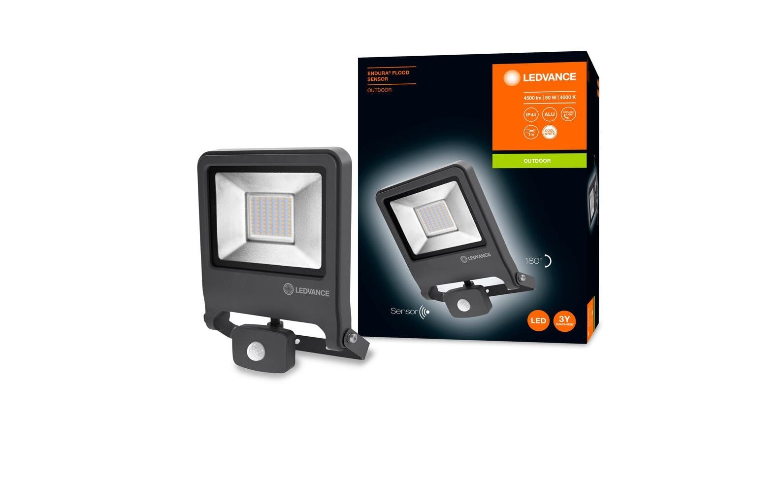 LED Arbeitsleuchte »Endura Flood Sensor, 50 W«