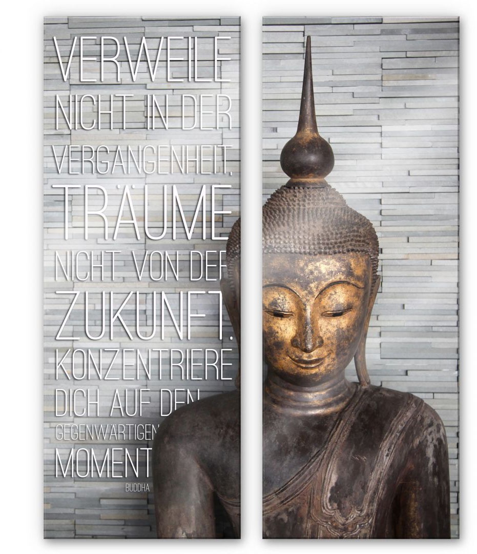 Image of Wall-Art Mehrteilige Bilder »in der Vergangenheit (2-teilig)«, (Set, 2 St.) bei Ackermann Versand Schweiz