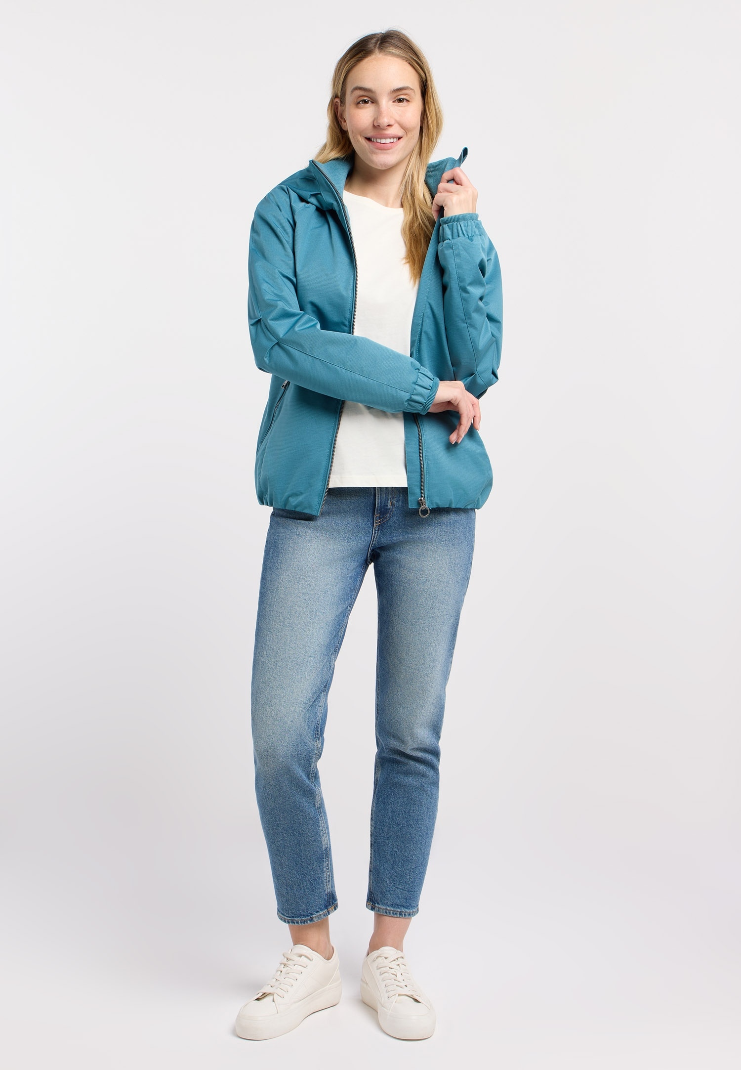 Ragwear Veste d'extérieur »DIZZIE« mit Kapuze Wasserabweisend mit Kordelzug am Saum und Reissverschlusstaschen