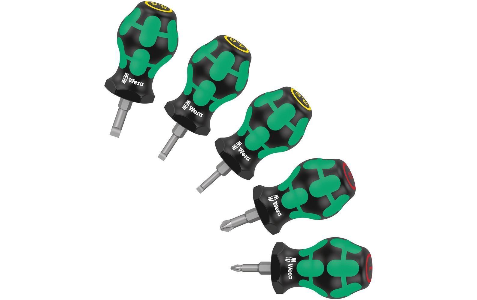 Image of Wera Schraubendreher "Stubby Set" 5 Stk. tlg.
