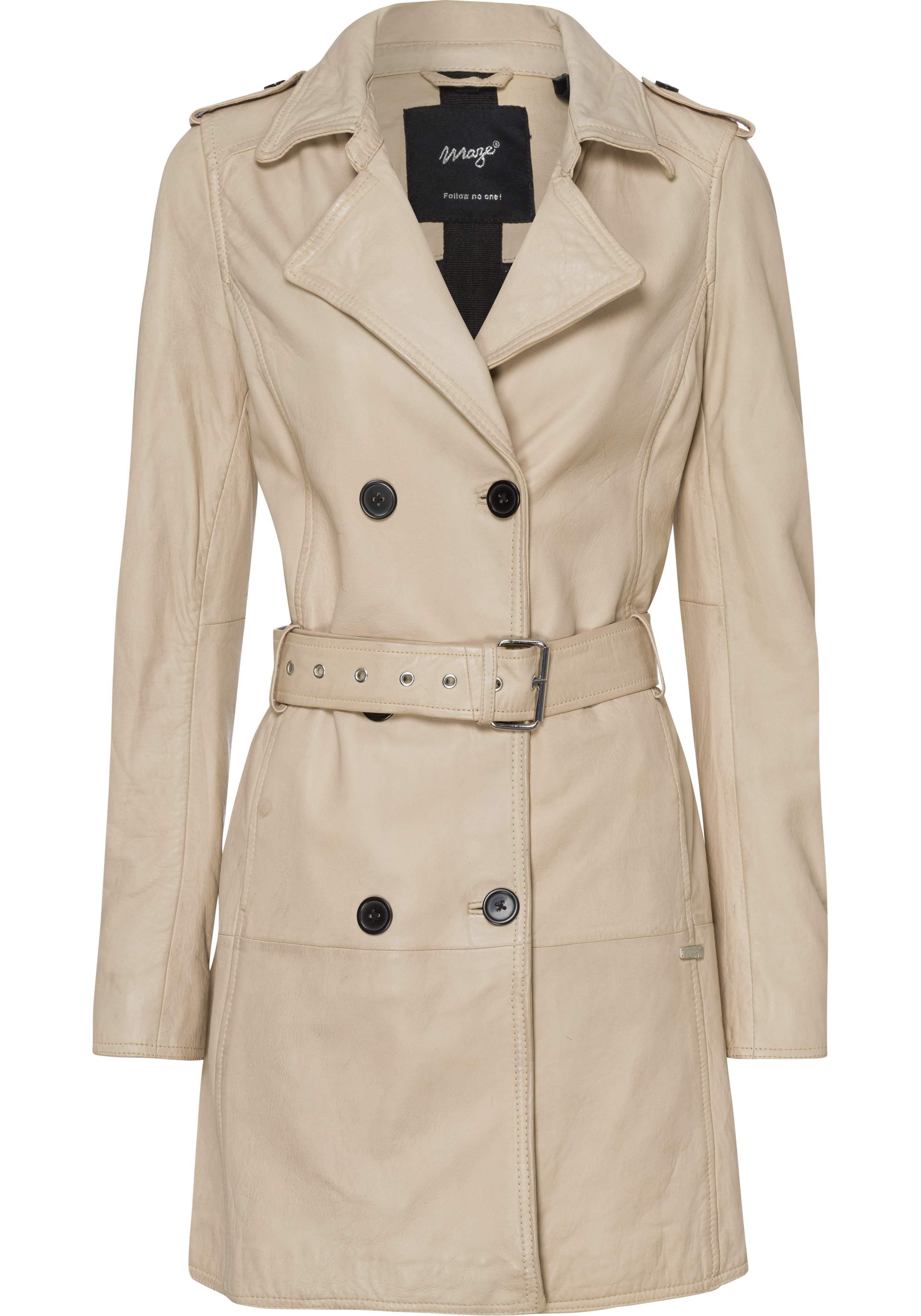 Image of Maze Lederjacke, im Trenchcoat-Look bei Ackermann Versand Schweiz
