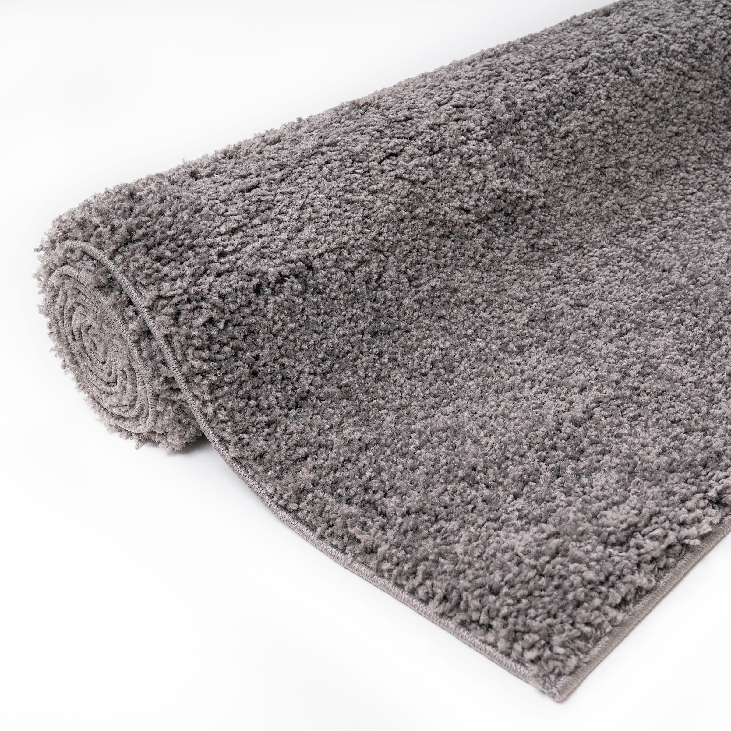 Home affaire Hochflor-Teppich »Viva«, rechteckig, 45 mm Höhe, Uni Farben, einfarbig, besonders weich und kuschelig