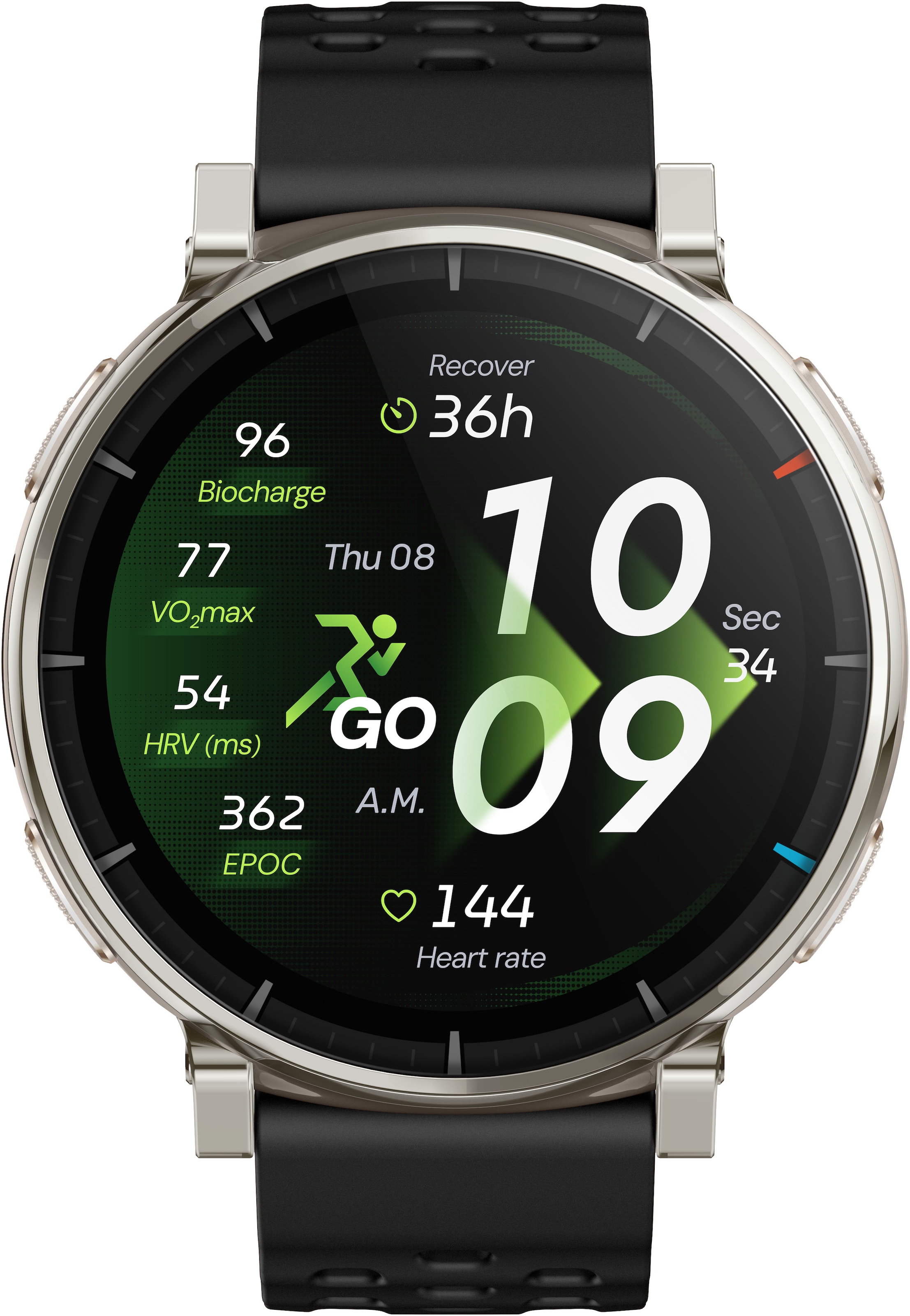 Amazfit Smartwatch »Active 3 Premium«(/ 1,32 ″) Amazfit OS