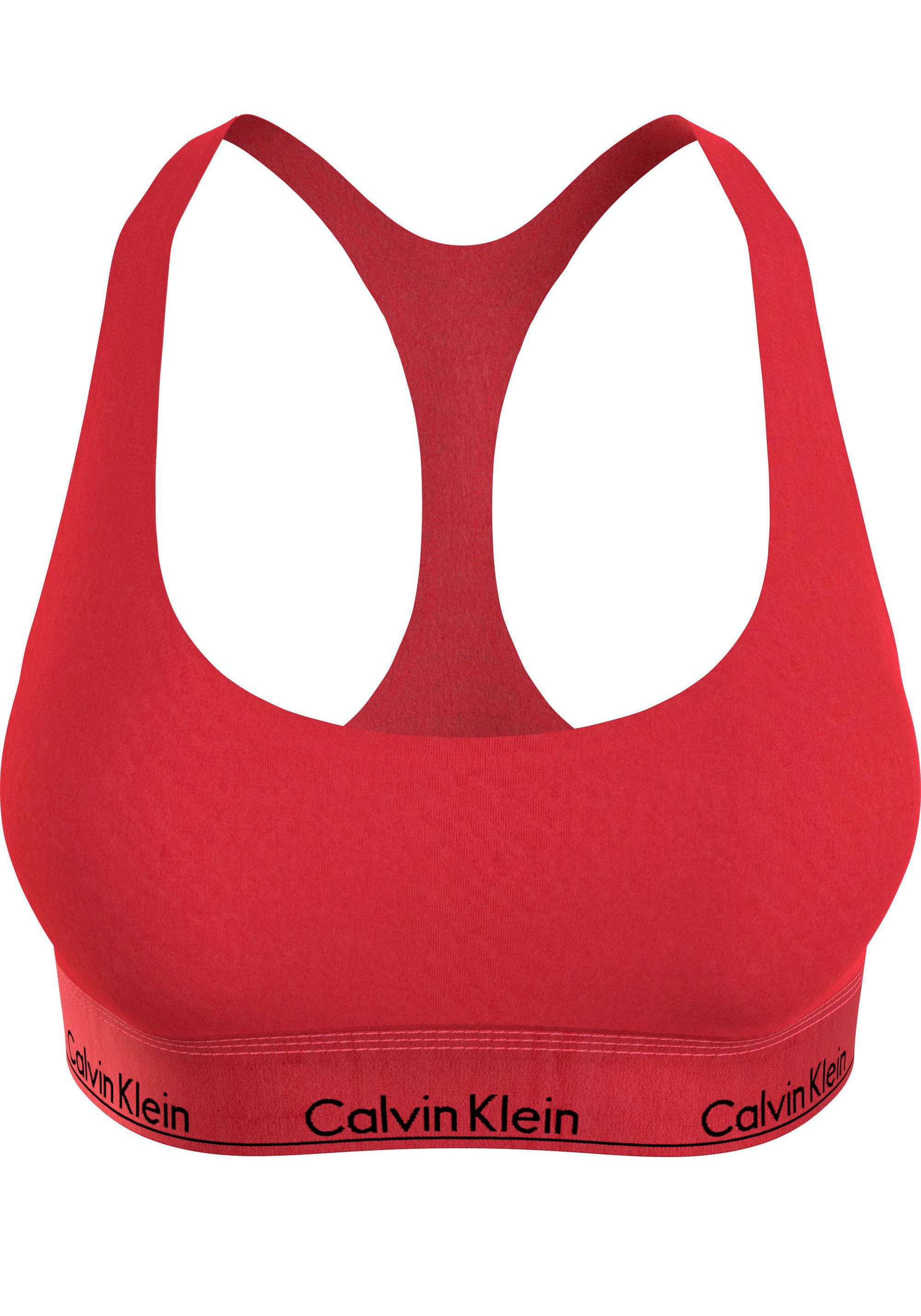 Calvin Klein Underwear Bralette »UNLINED BRALETTE«, mit CK-Logoschriftzug am Bund