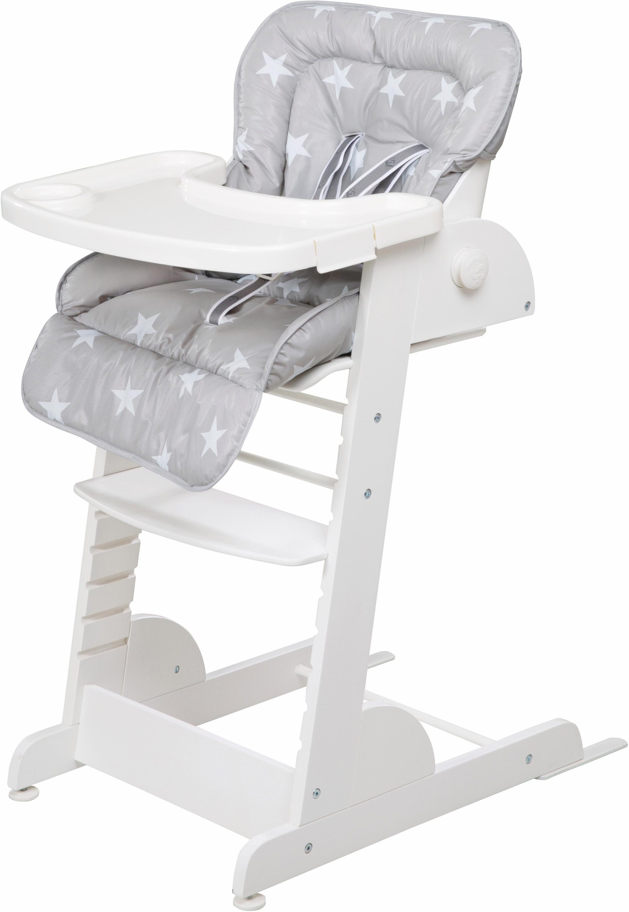 Image of roba® Hochstuhl »Treppenhochstuhl, Chill Up, weiss«, aus Holz bei Ackermann Versand Schweiz