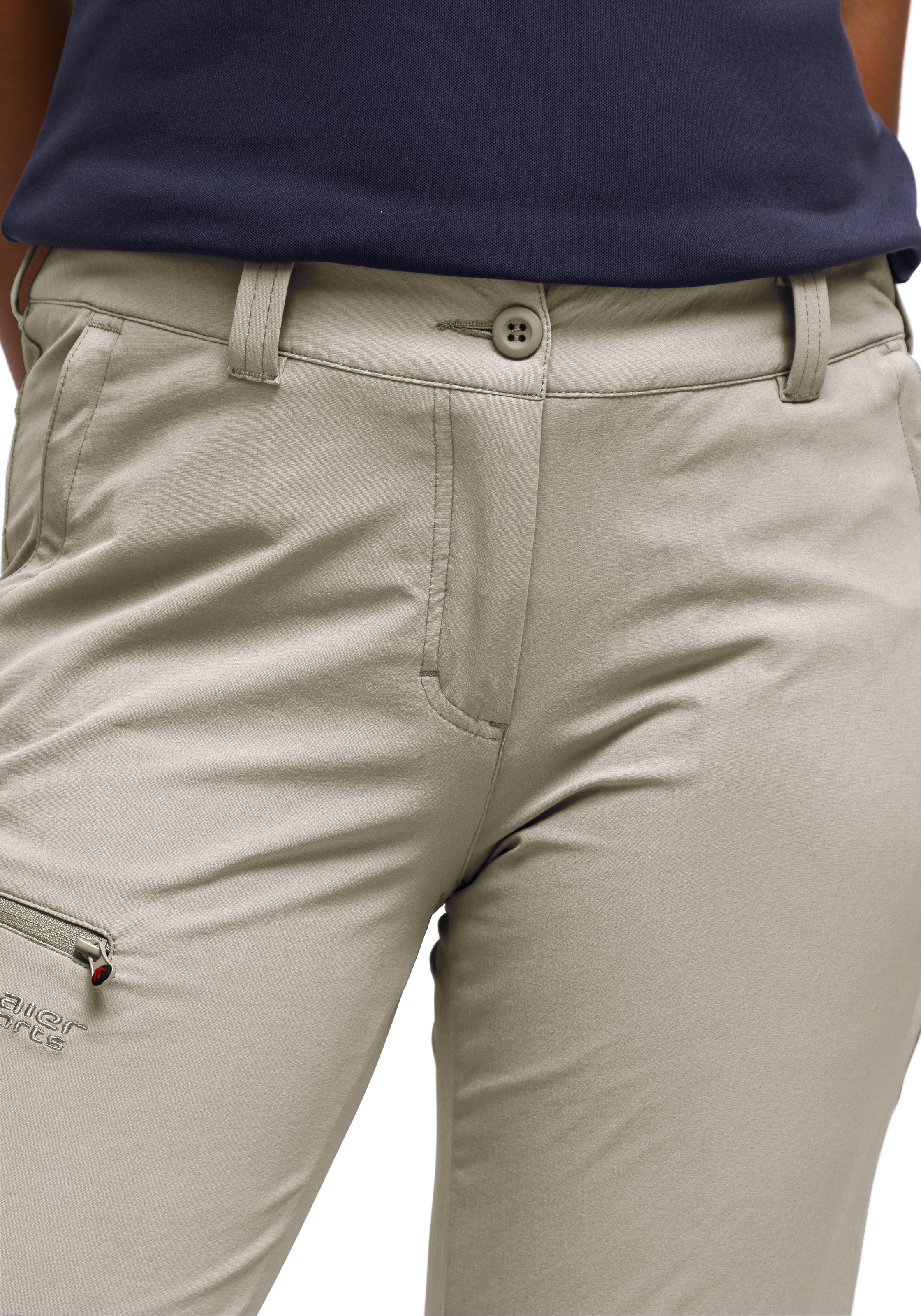 Maier Sports Funktionshose »Inara slim«  Herren Wanderhose, atmungsaktive Outdoor-Hose, 4 Taschen, Slim Fit