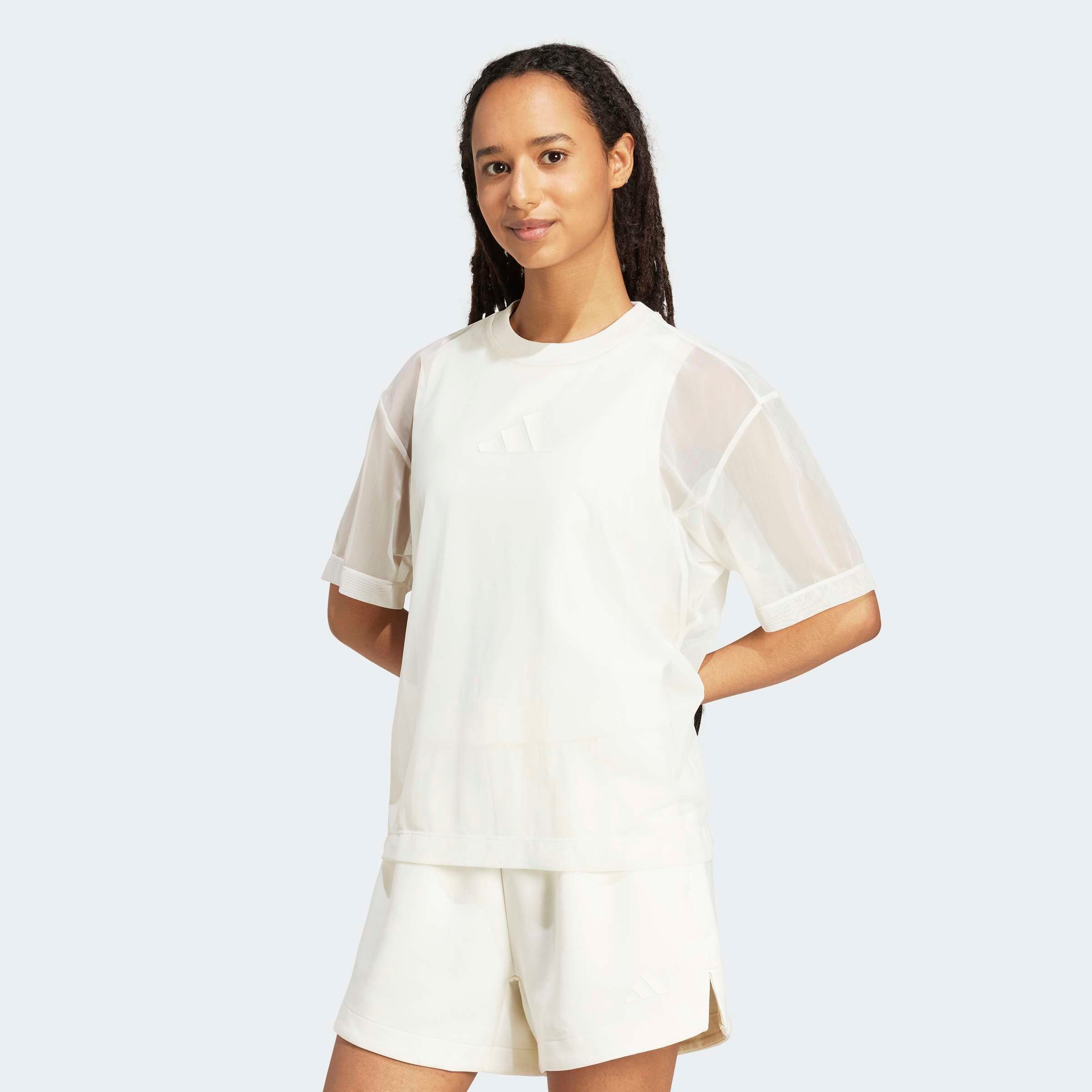 Image of adidas Sportswear T-Shirt "W ALL SZN SH T" lockere Passform, mit Zwickel unter den Armen