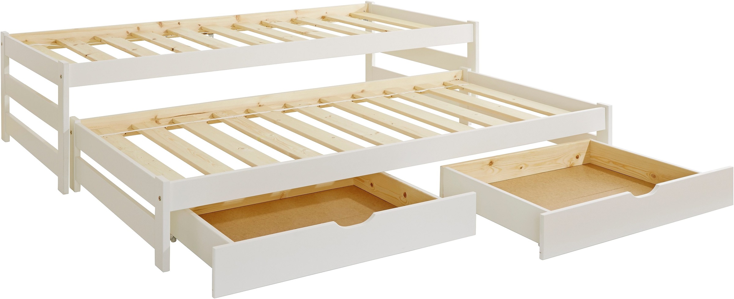 Image of Lüttenhütt Funktionsbett »Torgny«, mit 2. Schlafgelegenheit bei Ackermann Versand Schweiz