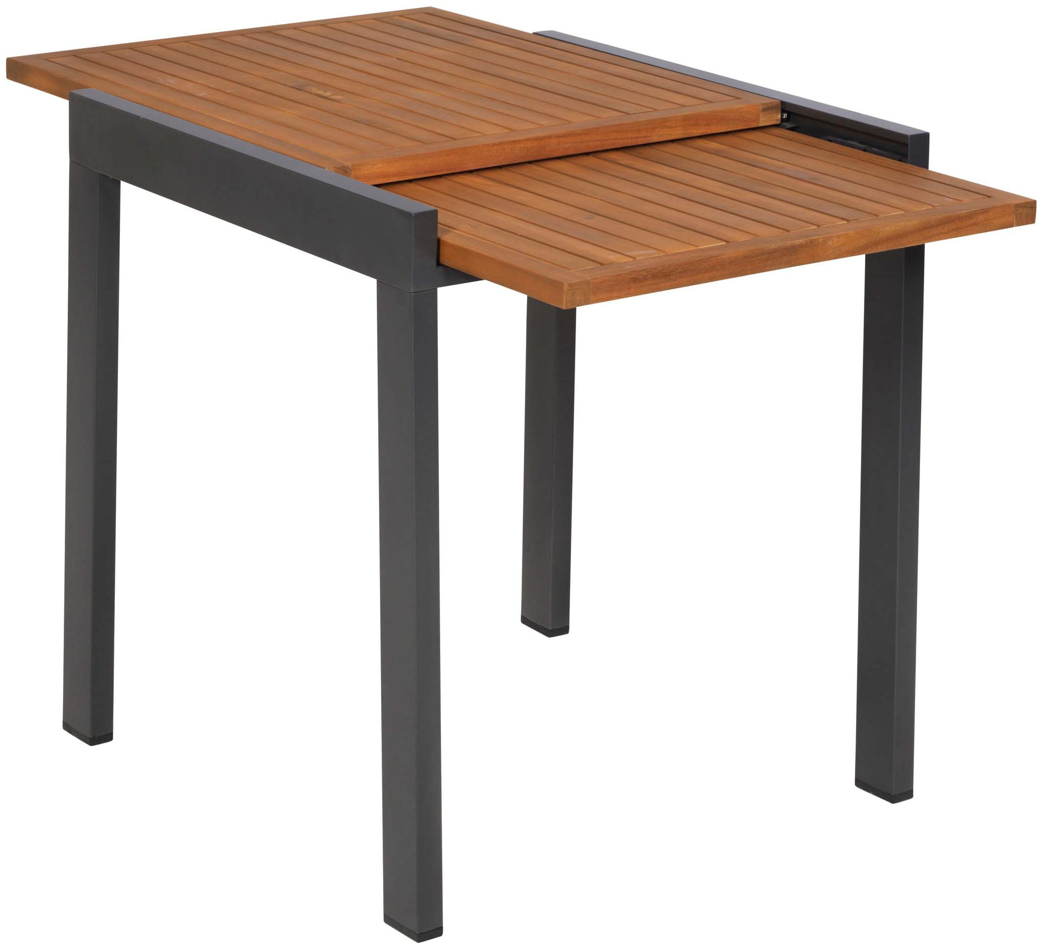 MERXX Table de jardin BxTxH: 65-130x65x75 cm