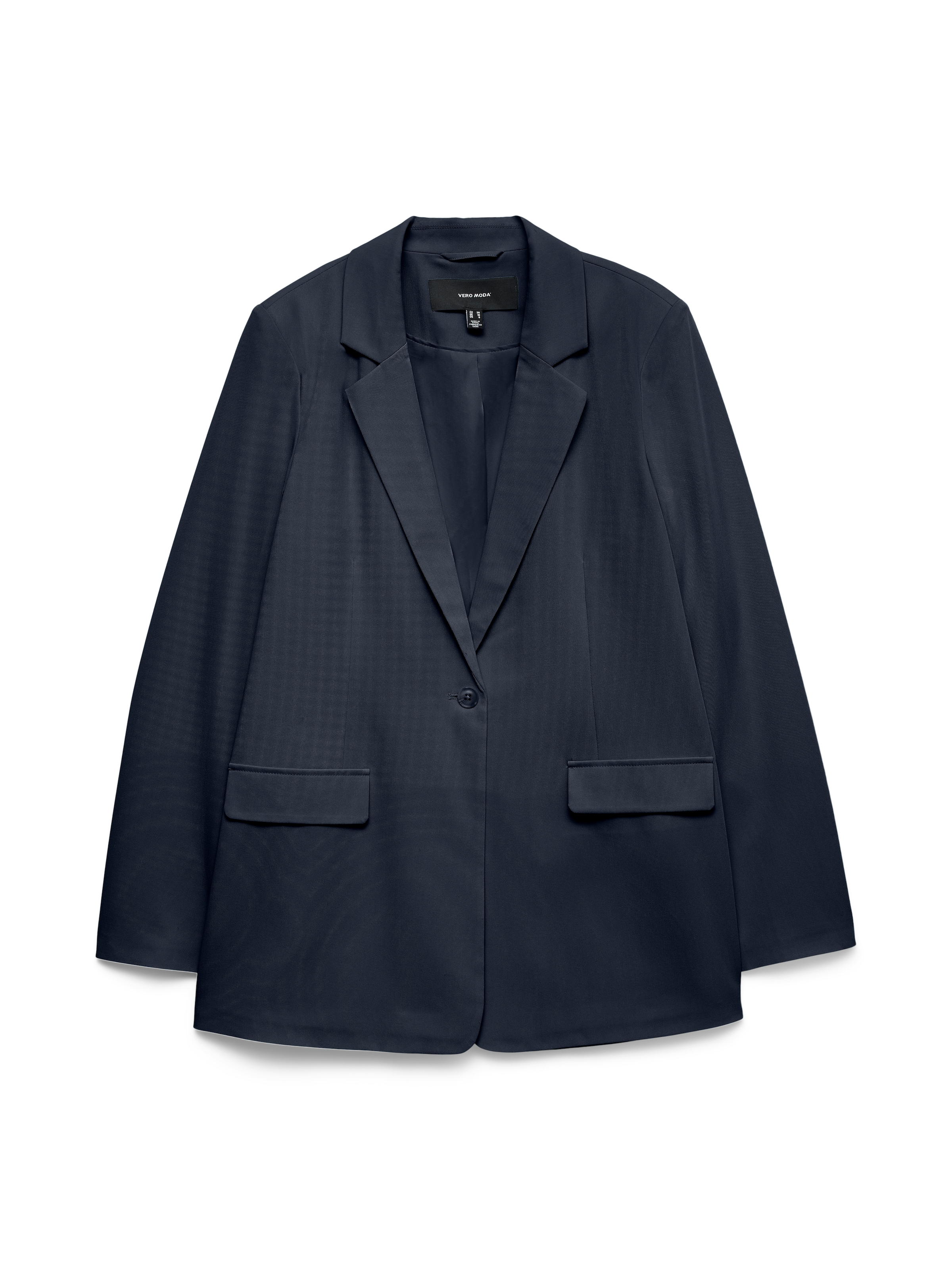 Vero Moda Blazer long »VMZELDA LS LOOSE BLAZER NOOS« forme décontractée, fermeture 1 bouton