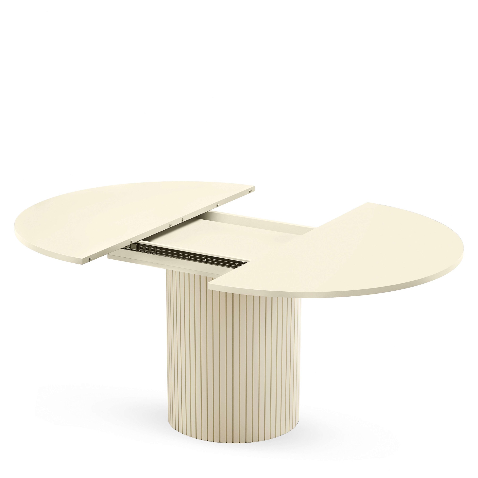 Woodman Table de salle à manger »Toscana« Breite 120 cm, melaminbeschichtet, mit Verlängerungsplatten, FSC®