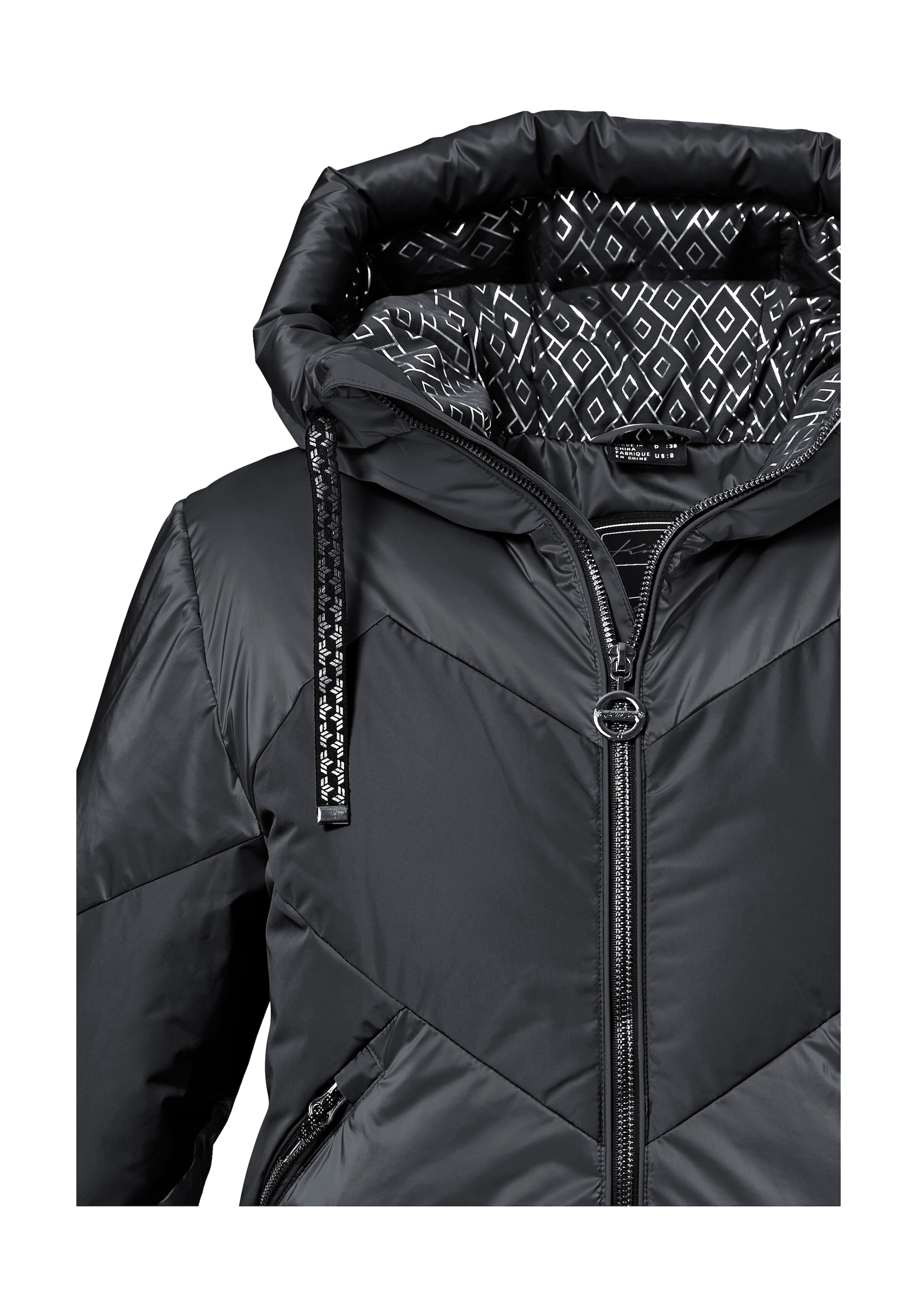 Killtec Skijacke »KSW 100 WMN SKI QLTD JCKT« Winddichte, wasserabweisende Damenjacke mit abnehmbarem Schneefang
