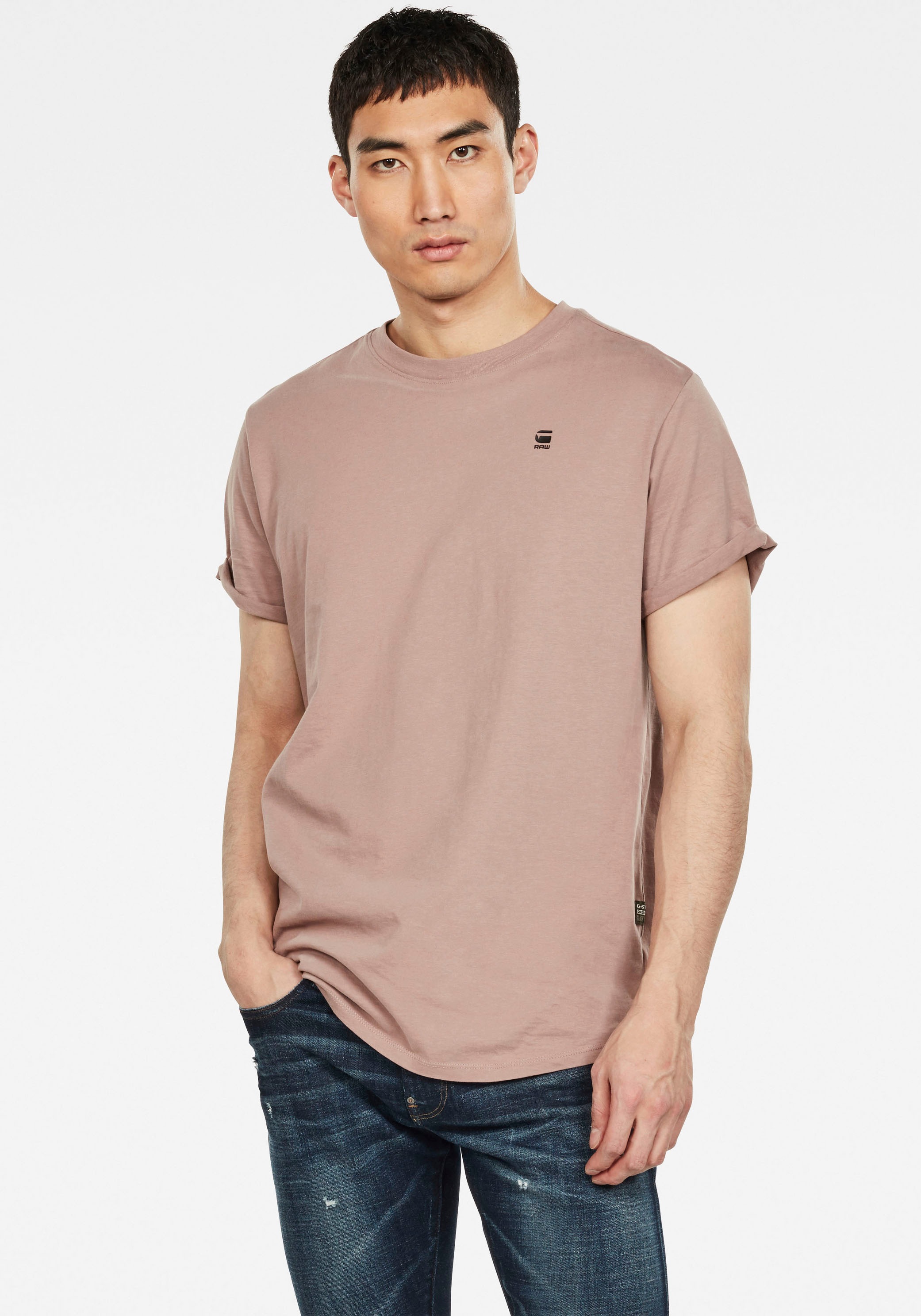 G-STAR T-Shirt »Lash«, mit kleinem Logo Stitching