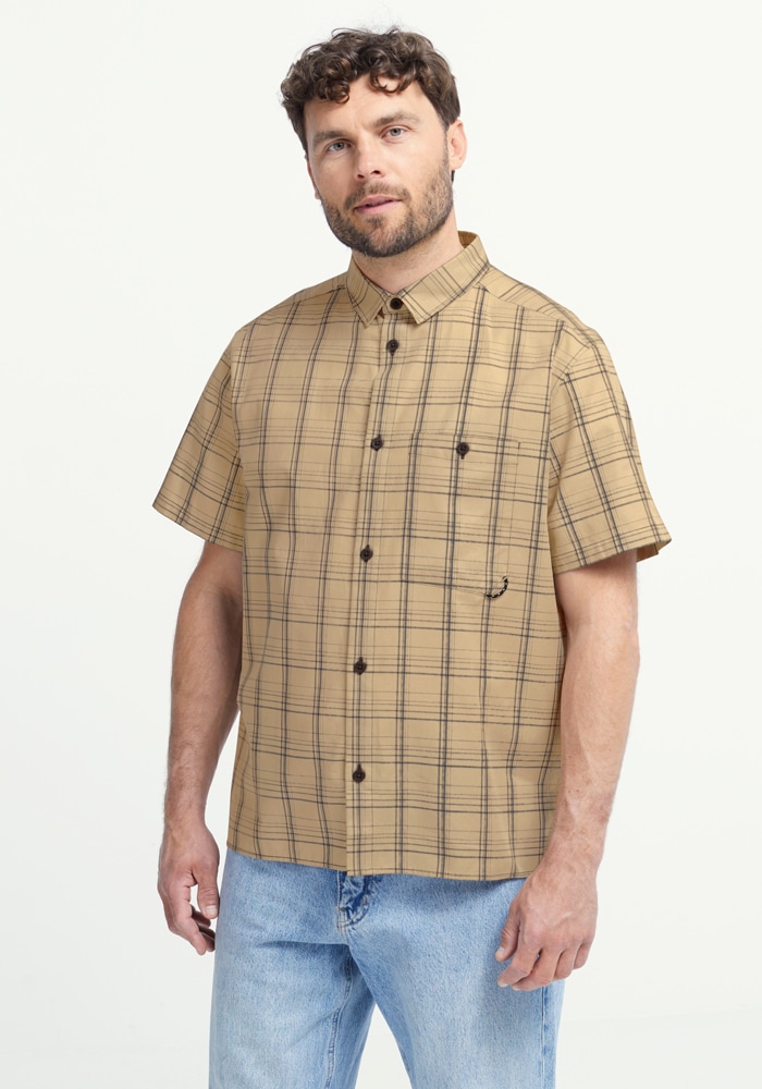 Image of Jack Wolfskin Funktionshemd "HOT TRAIL SHIRT M" Kurzarm, aus Baumwolle, in den Grössen S bis XXXL