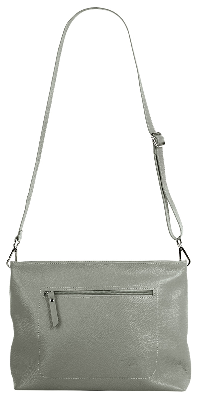 Samantha Look Umhängetasche echt Leder, Made in Italy