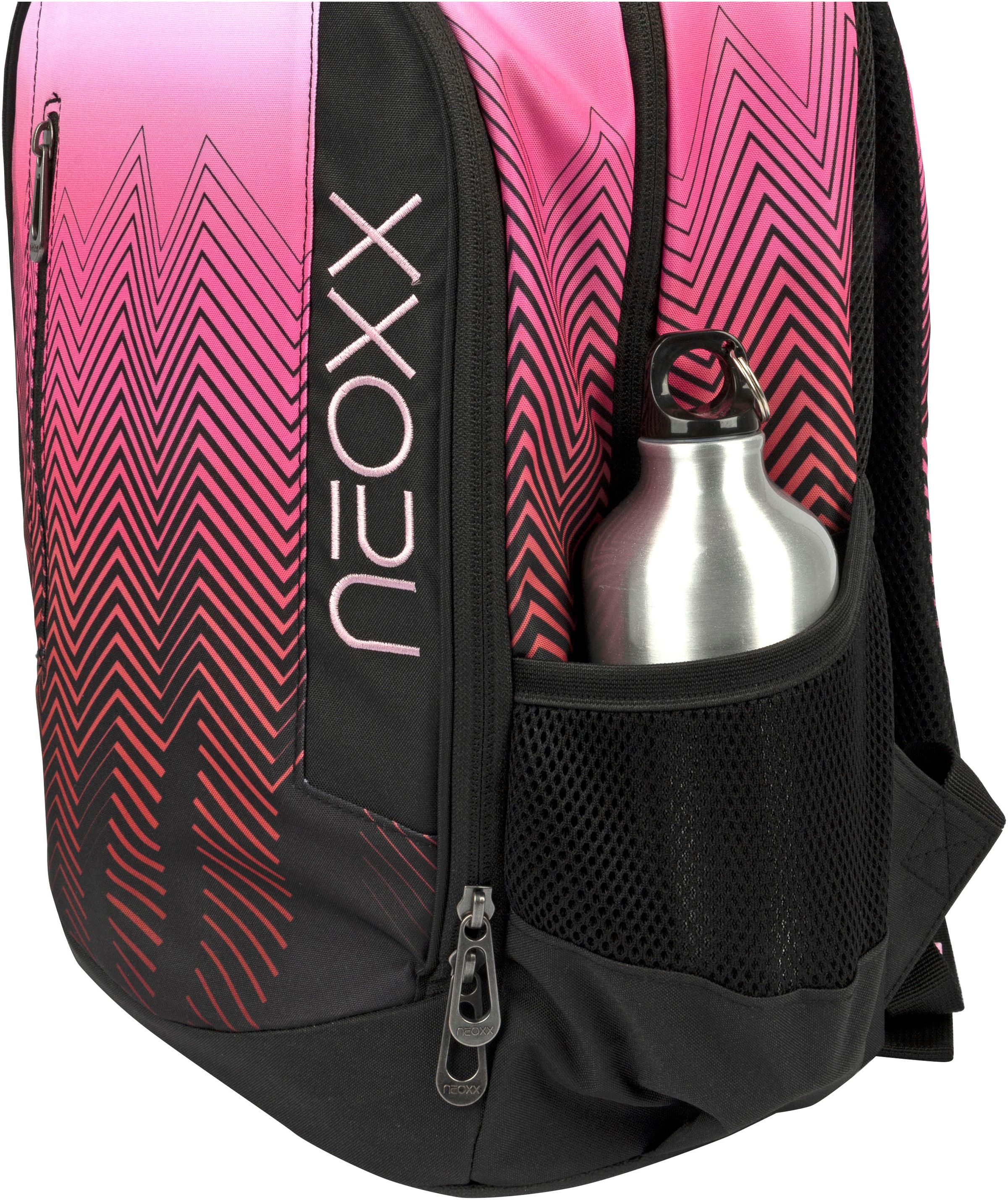 neoxx Schulrucksack »Flow, Sweet like Sunset«, teilweise aus recyceltem Material